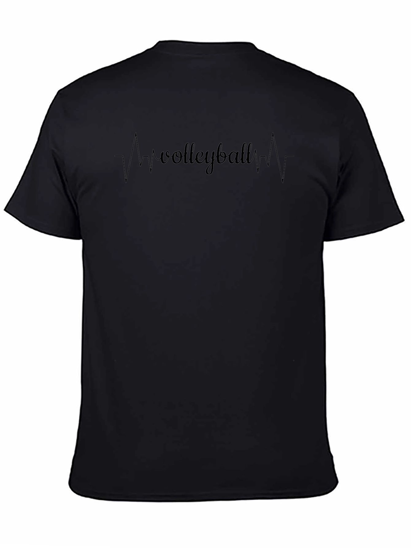 Volleyball Heartbeat T-Shirt - Sporty & Stylish