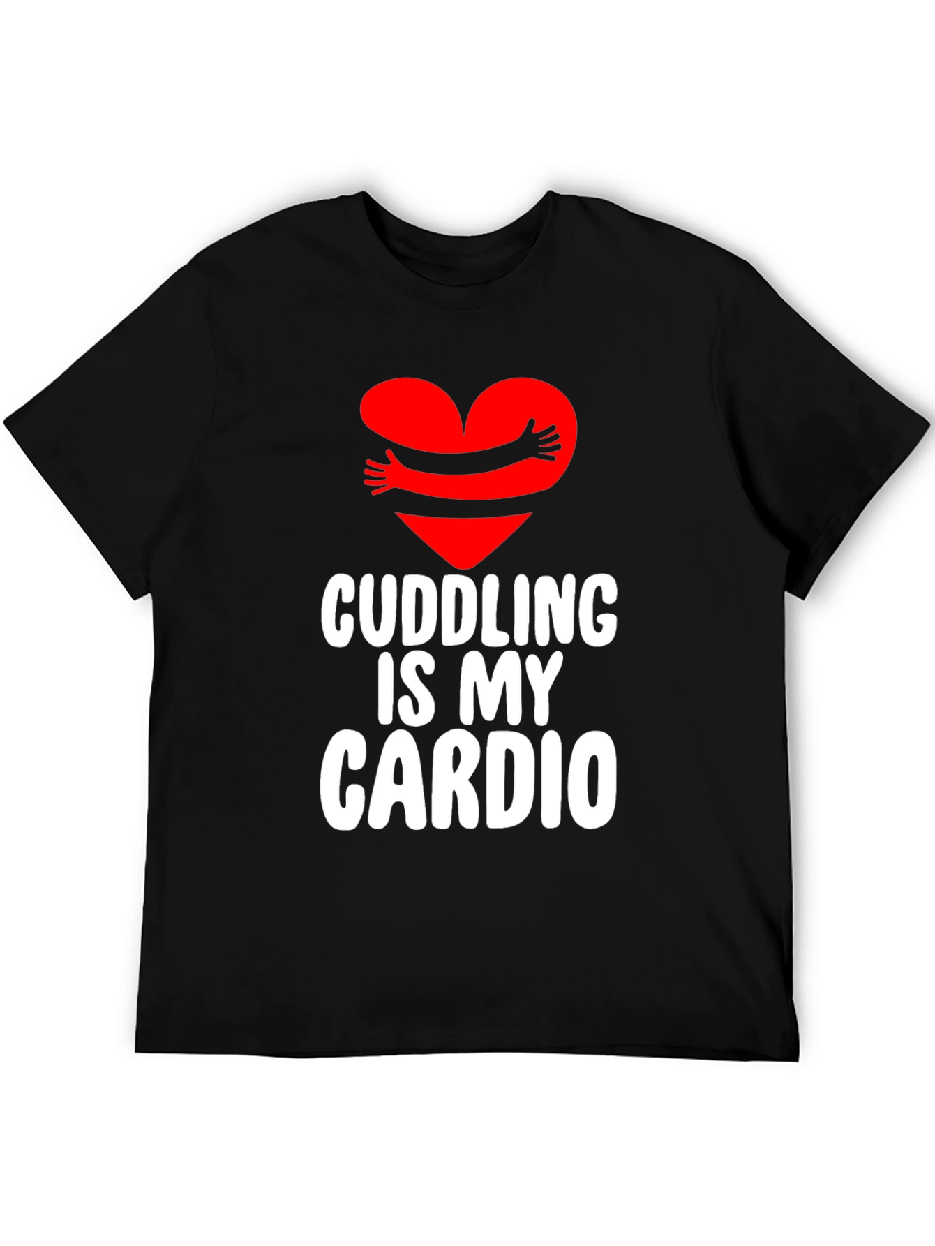 Cuddling Is My Cardio Graphic Tee