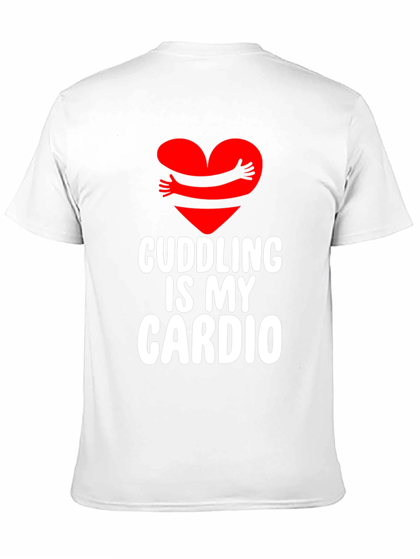 Cuddling Is My Cardio Graphic Tee