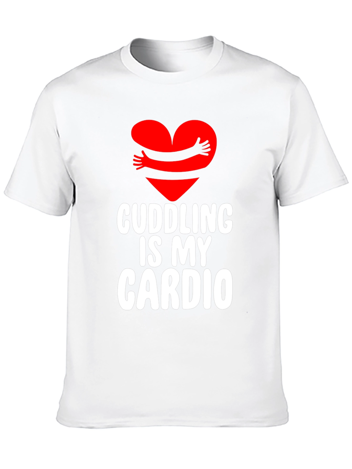 Cuddling Is My Cardio Graphic Tee