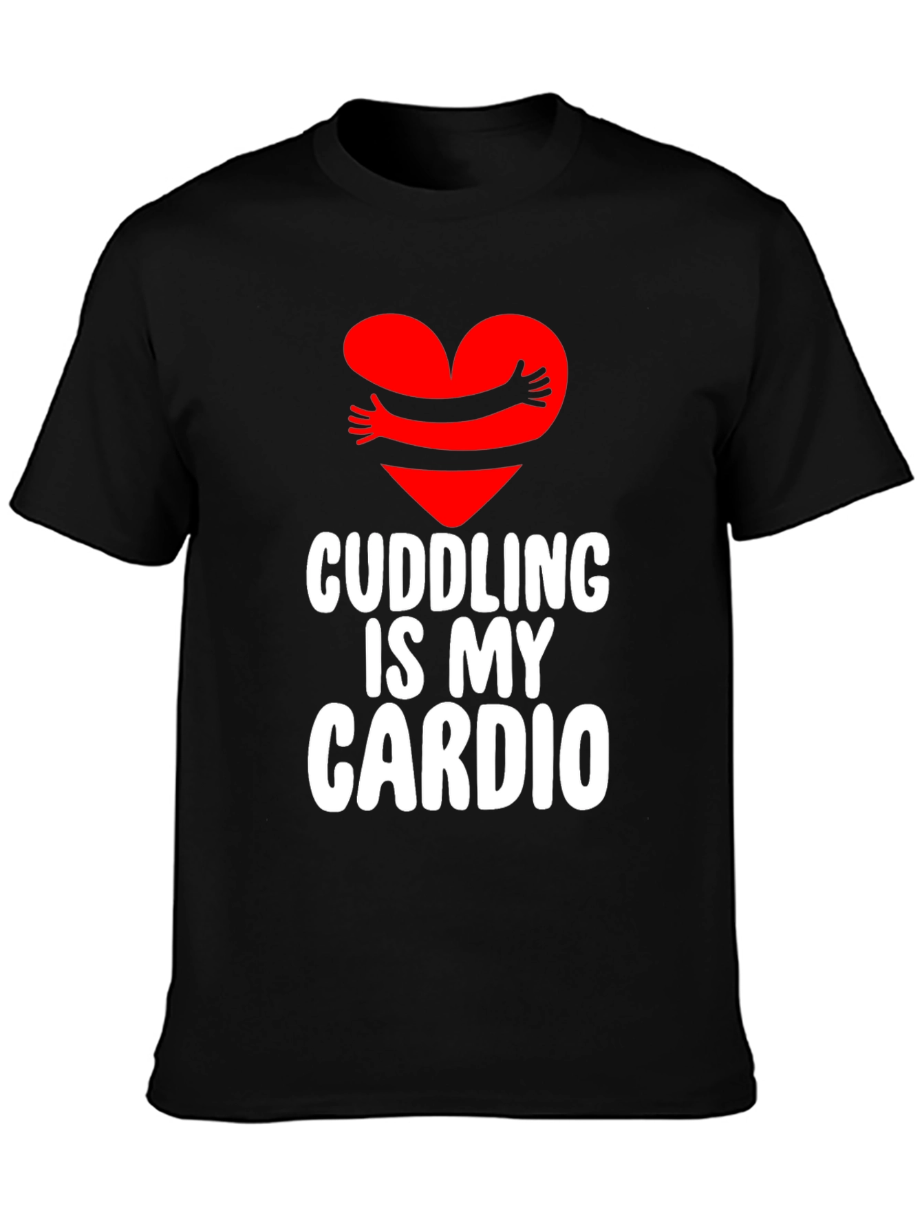 Cuddling Is My Cardio Graphic Tee