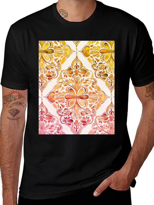 Elegant Watercolor Pattern T-Shirt