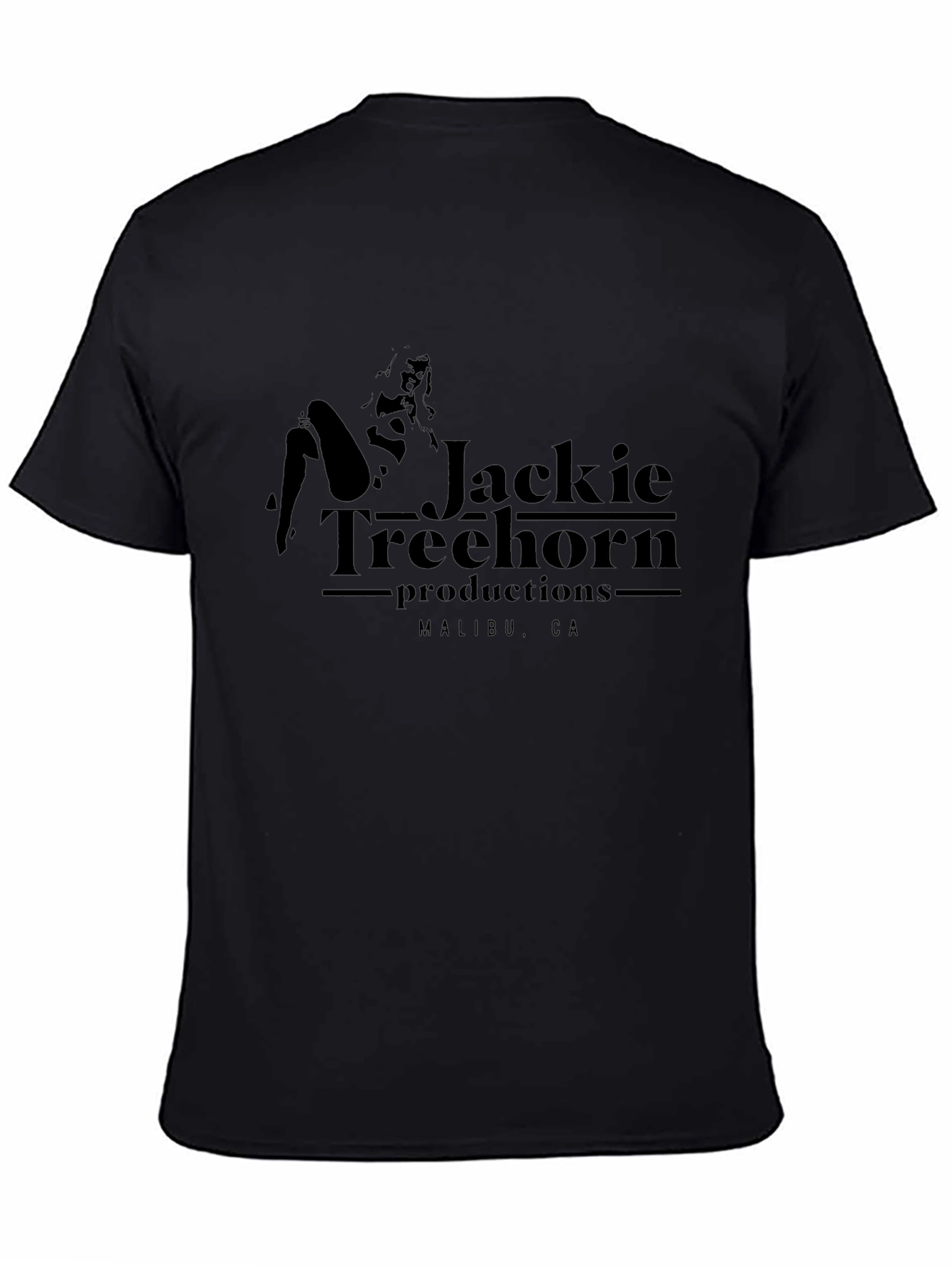 Jackie Treehorn Productions Black T-Shirt