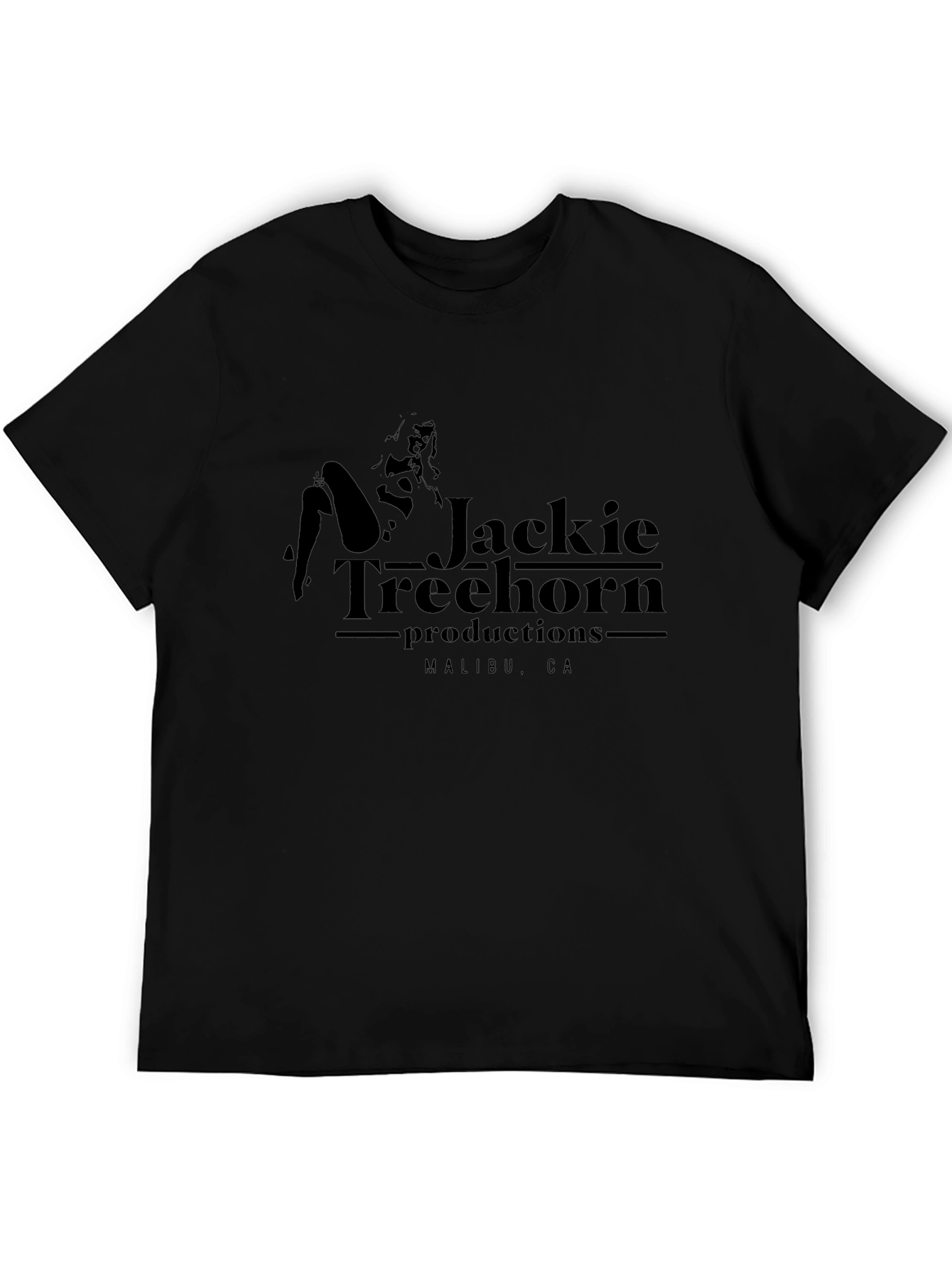 Jackie Treehorn Productions Black T-Shirt