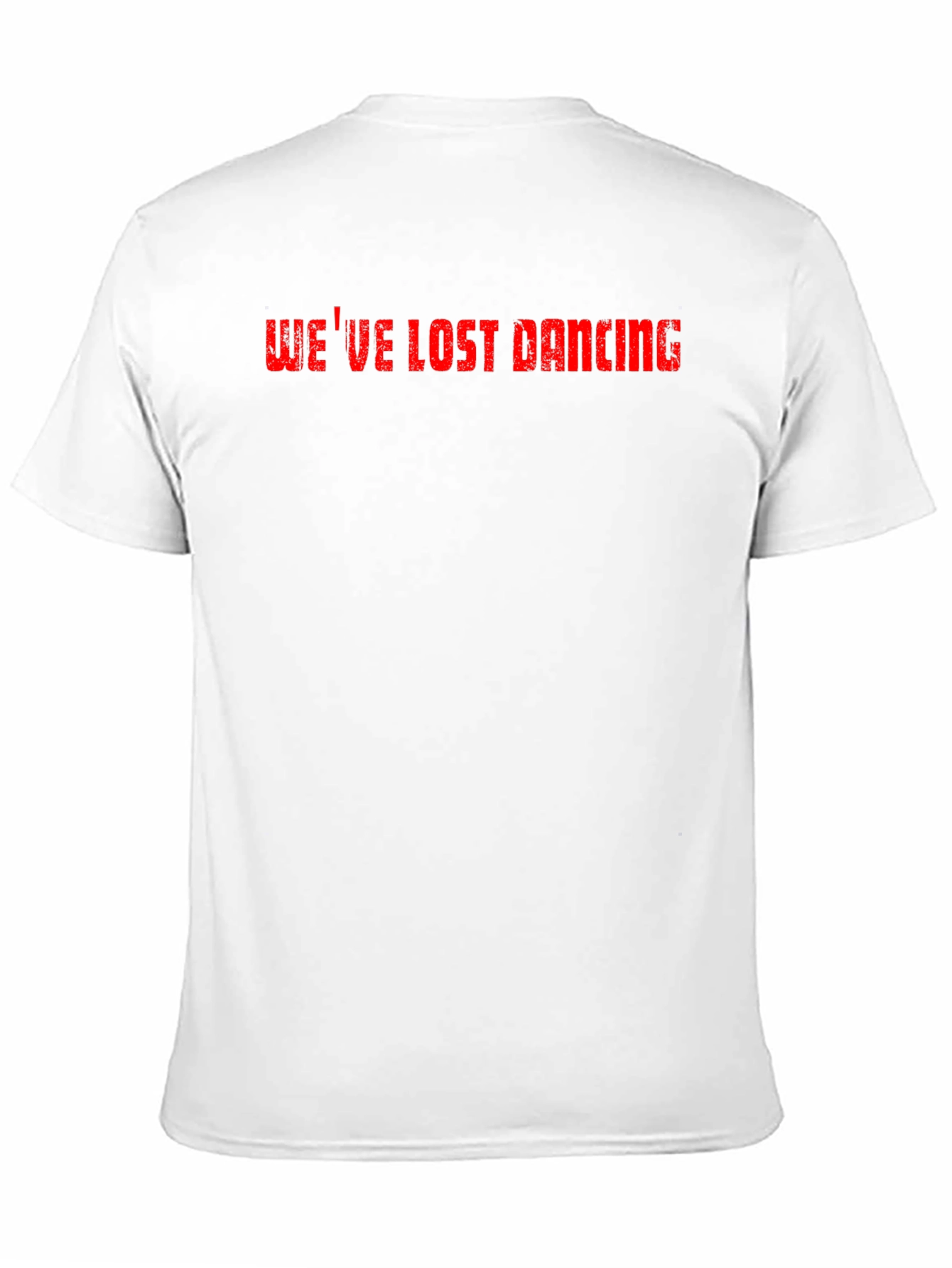 Weve Lost Dancing Graphic Tee - Black Cotton T-Shirt