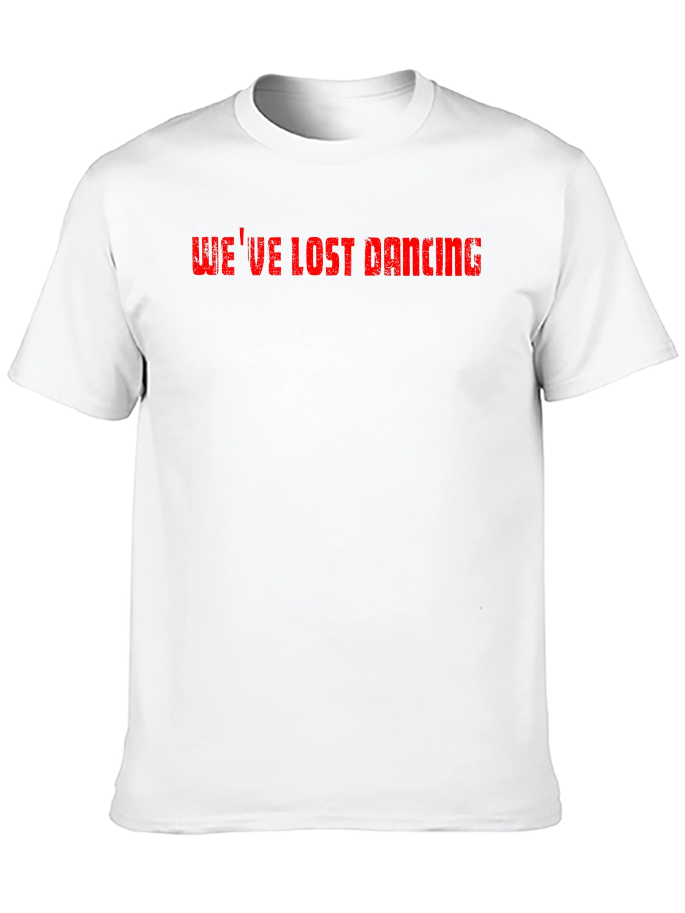 Weve Lost Dancing Graphic Tee - Black Cotton T-Shirt