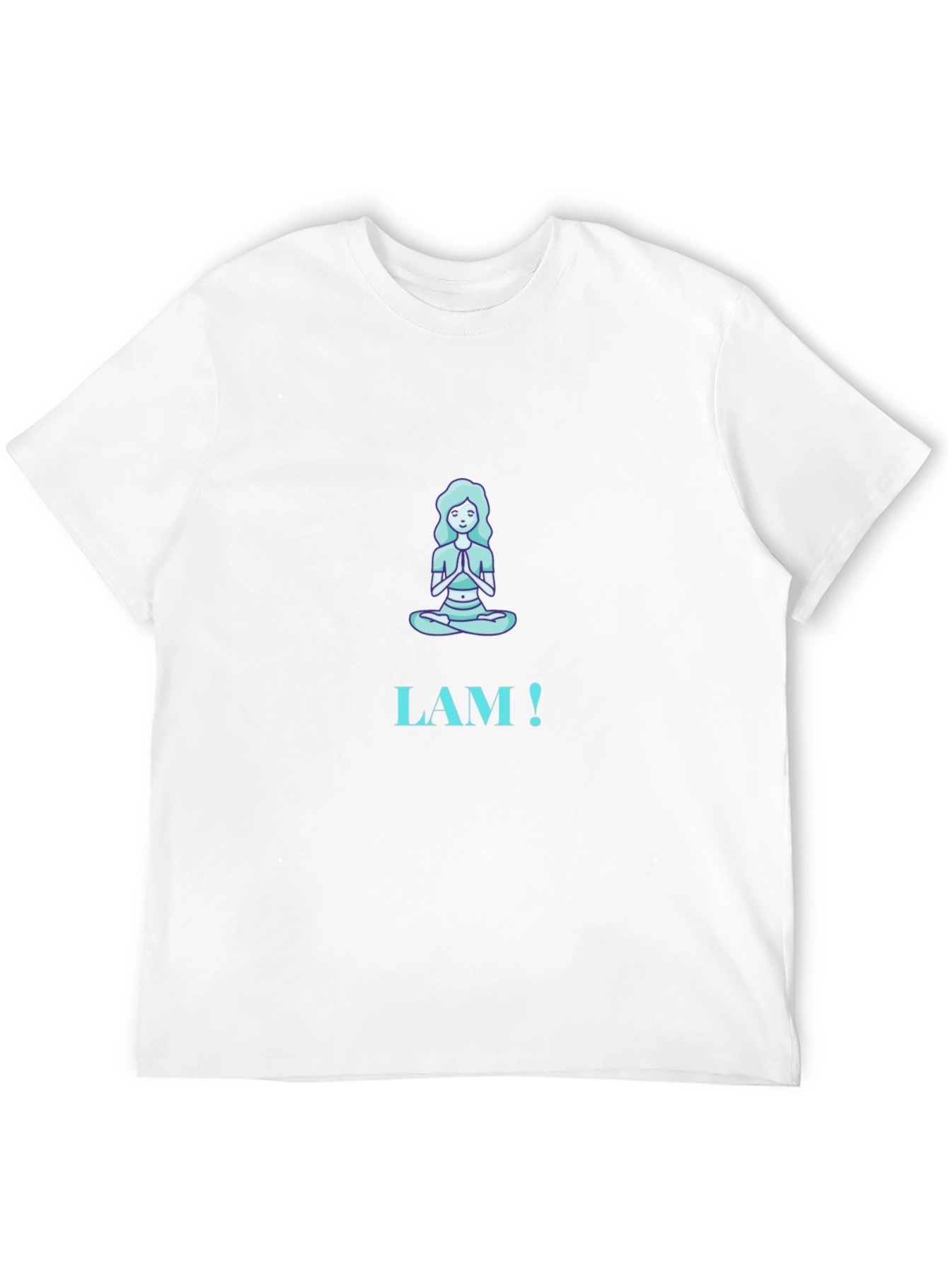 I AM! Yoga Pose Graphic Tee - Meditation Shirt