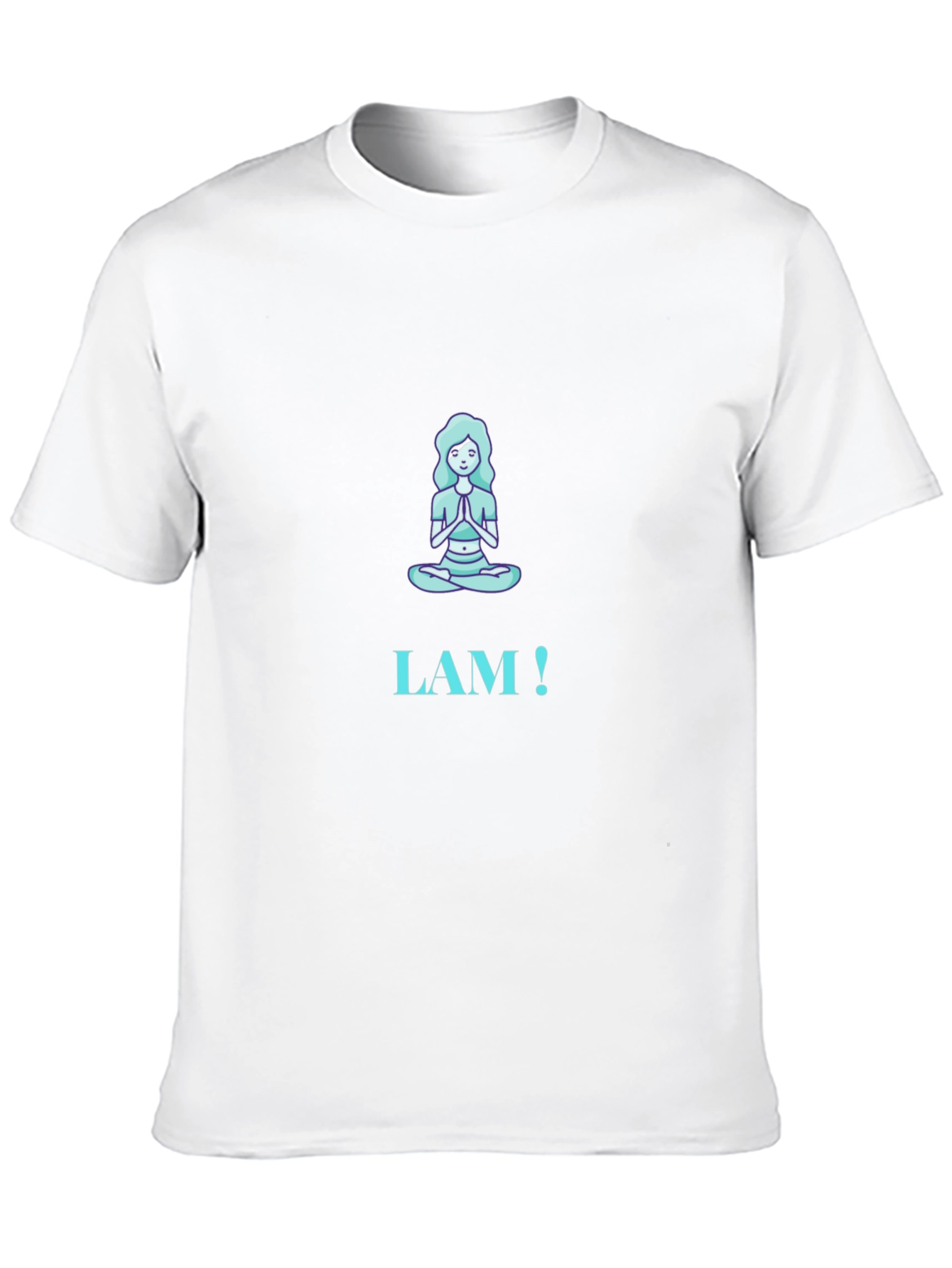 I AM! Yoga Pose Graphic Tee - Meditation Shirt