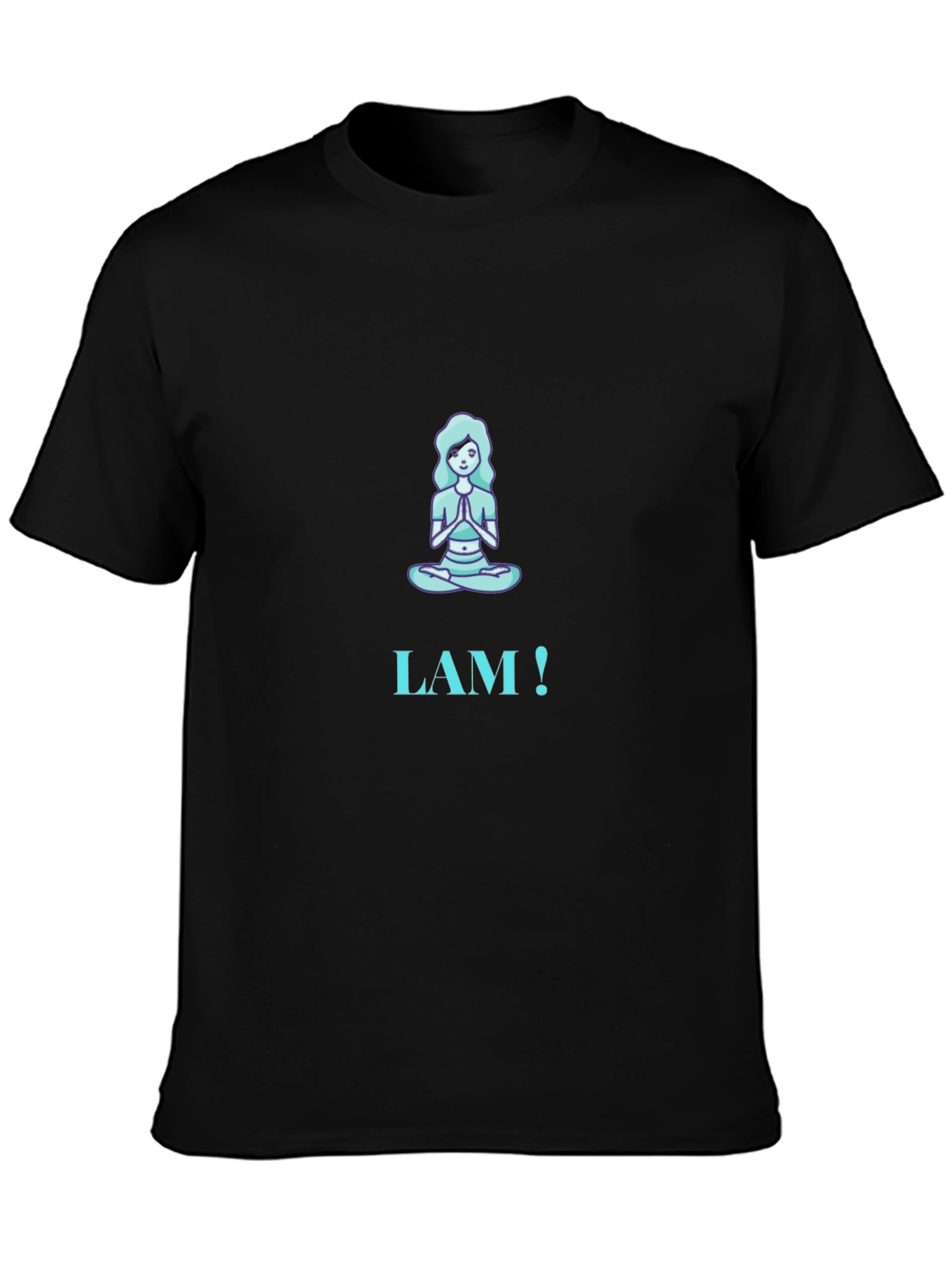 I AM! Yoga Pose Graphic Tee - Meditation Shirt