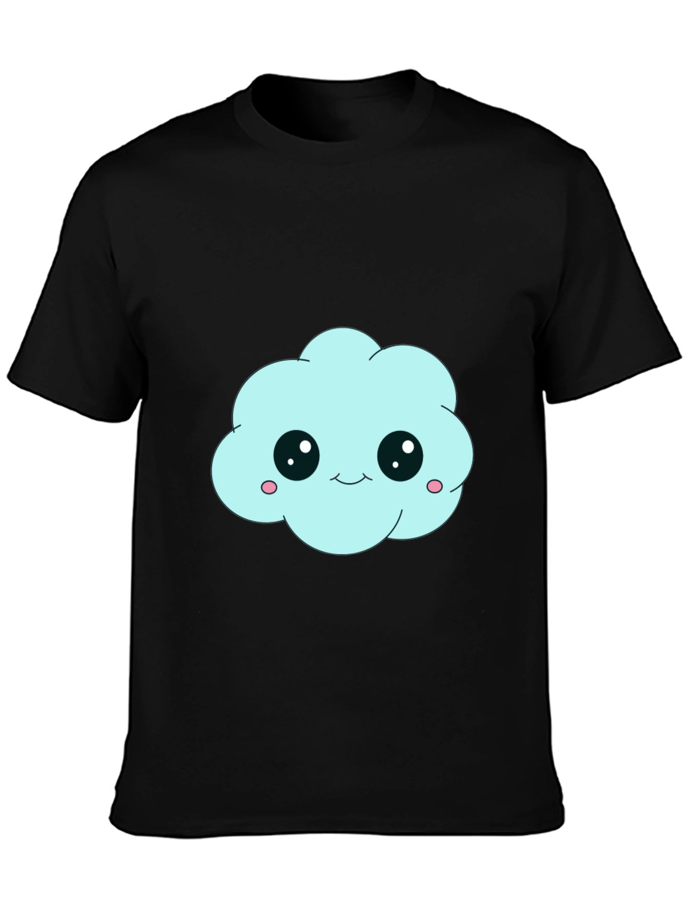 Cute Cloud Graphic Tee - Stylish Comfort