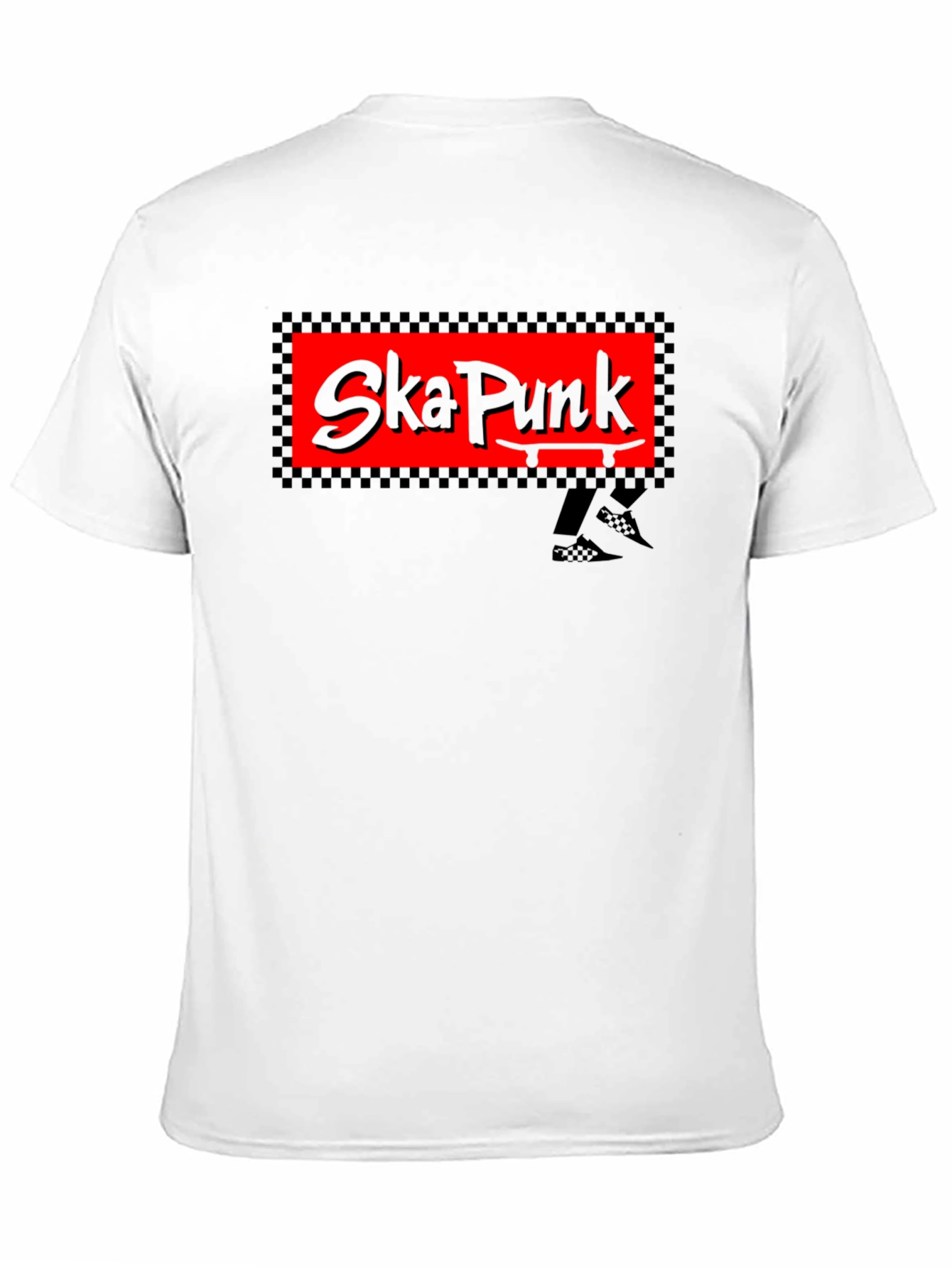 Ska Punk Graphic T-Shirt - Black