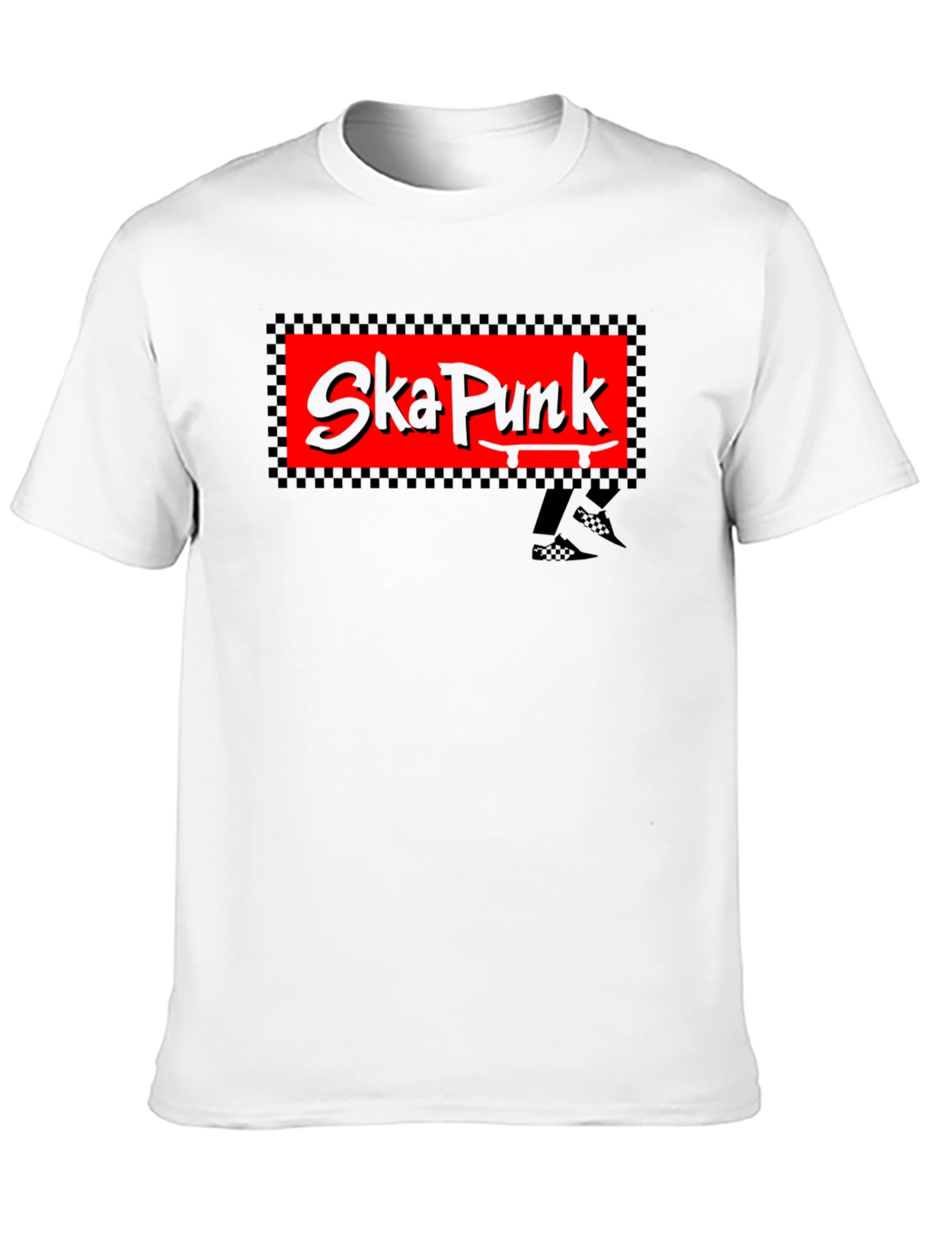 Ska Punk Graphic T-Shirt - Black
