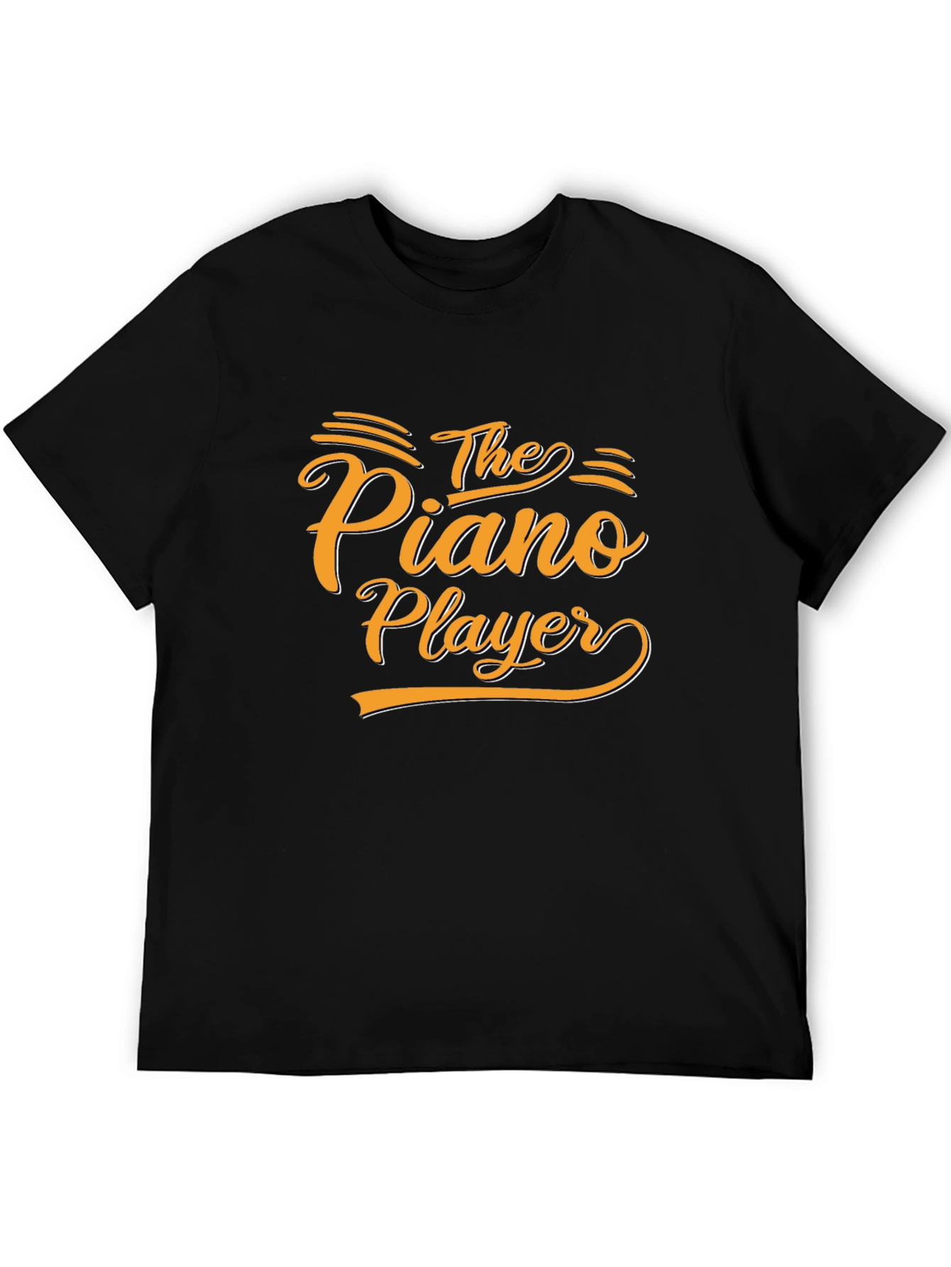 The Piano Player Graphic Tee - Stylish Musician T-Shirt