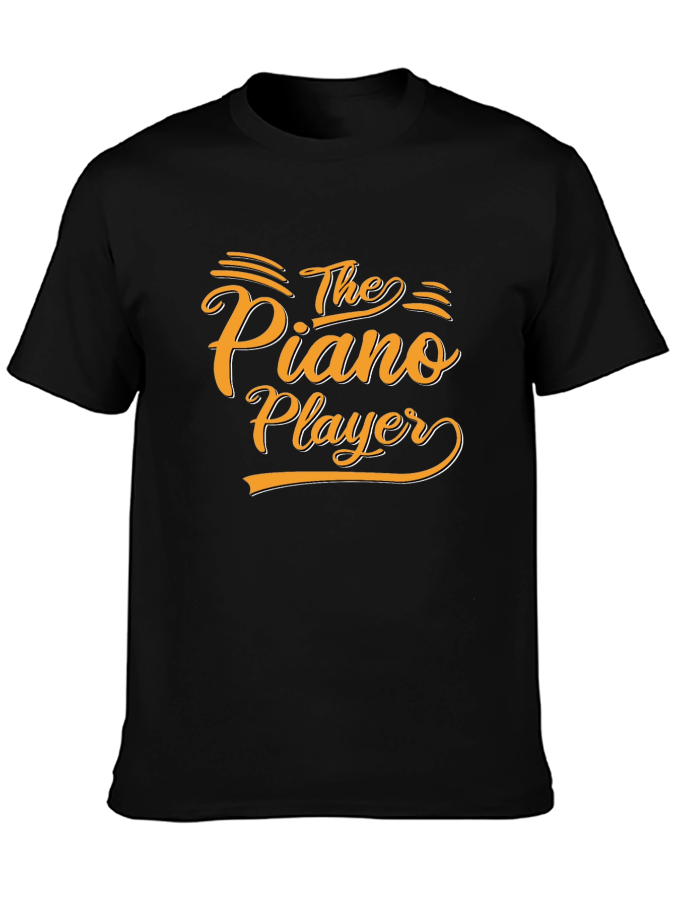 The Piano Player Graphic Tee - Stylish Musician T-Shirt
