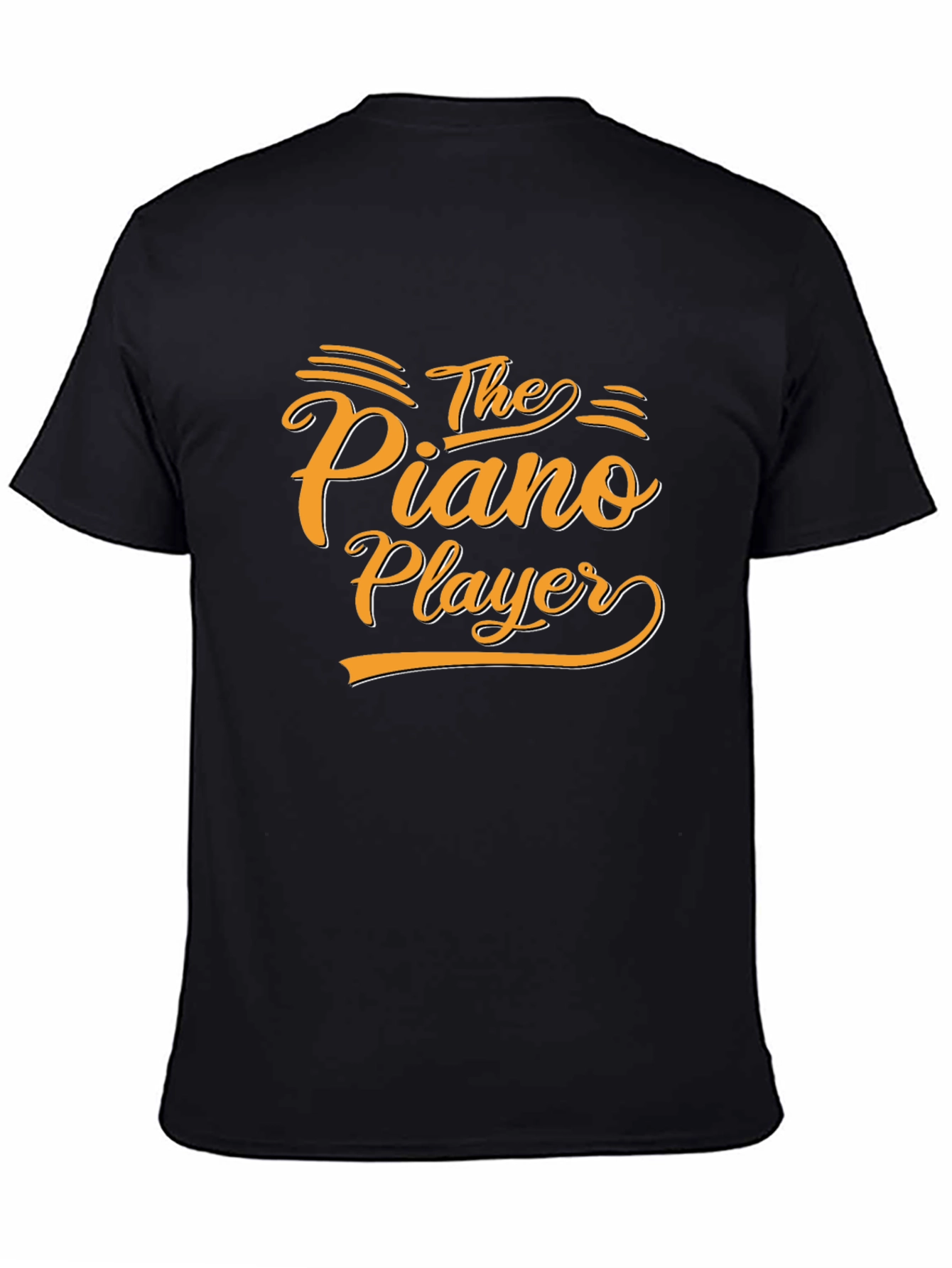 The Piano Player Graphic Tee - Stylish Musician T-Shirt