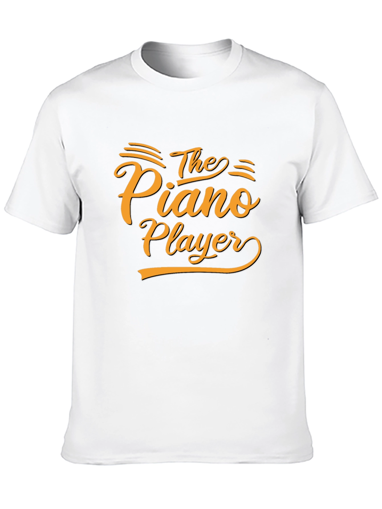 The Piano Player Graphic Tee - Stylish Musician T-Shirt