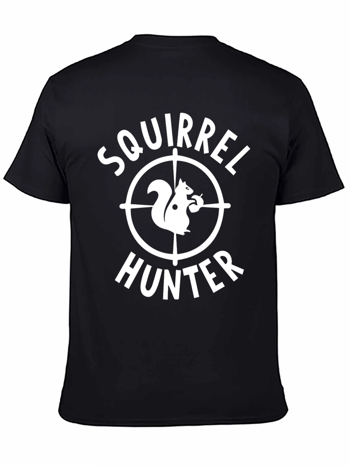 Squirrel Hunter Graphic Tee - Funny Hunting Shirt
