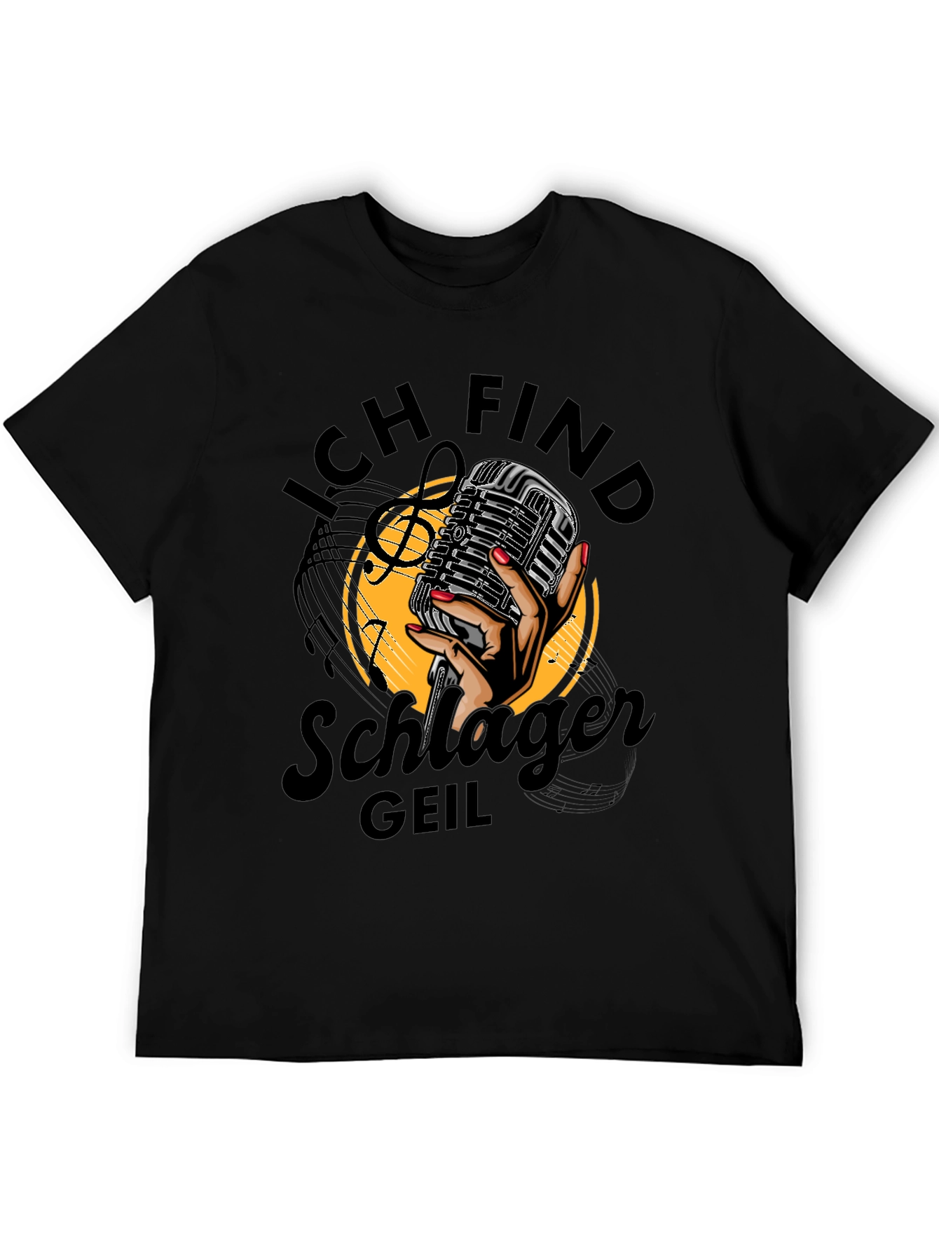 Ich Find Schlager Geil Graphic T-Shirt