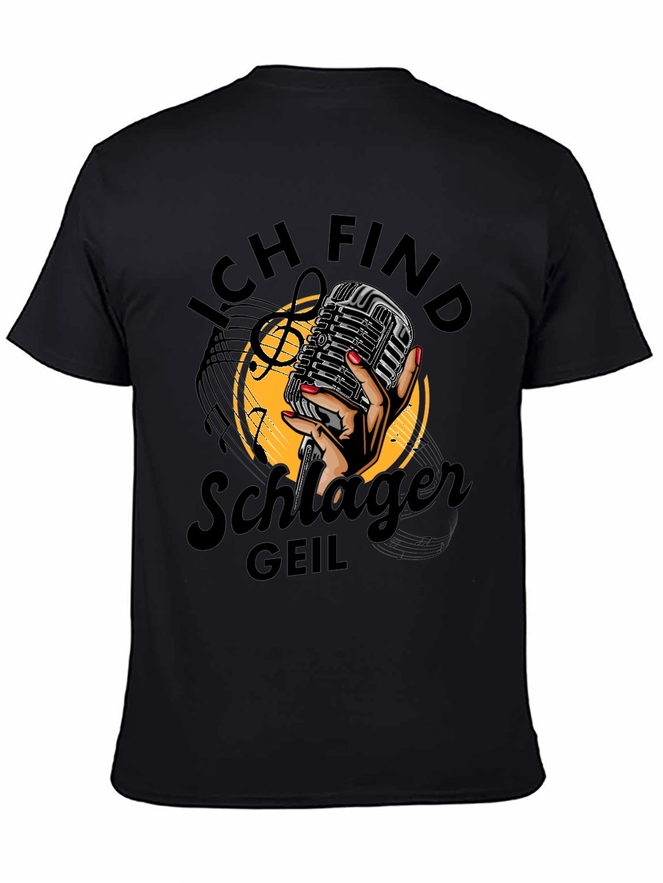 Ich Find Schlager Geil Graphic T-Shirt