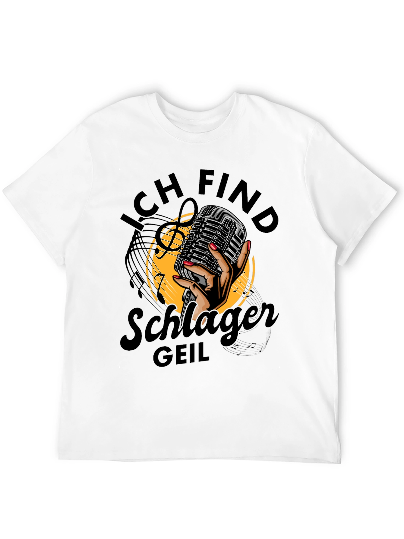Ich Find Schlager Geil Graphic T-Shirt