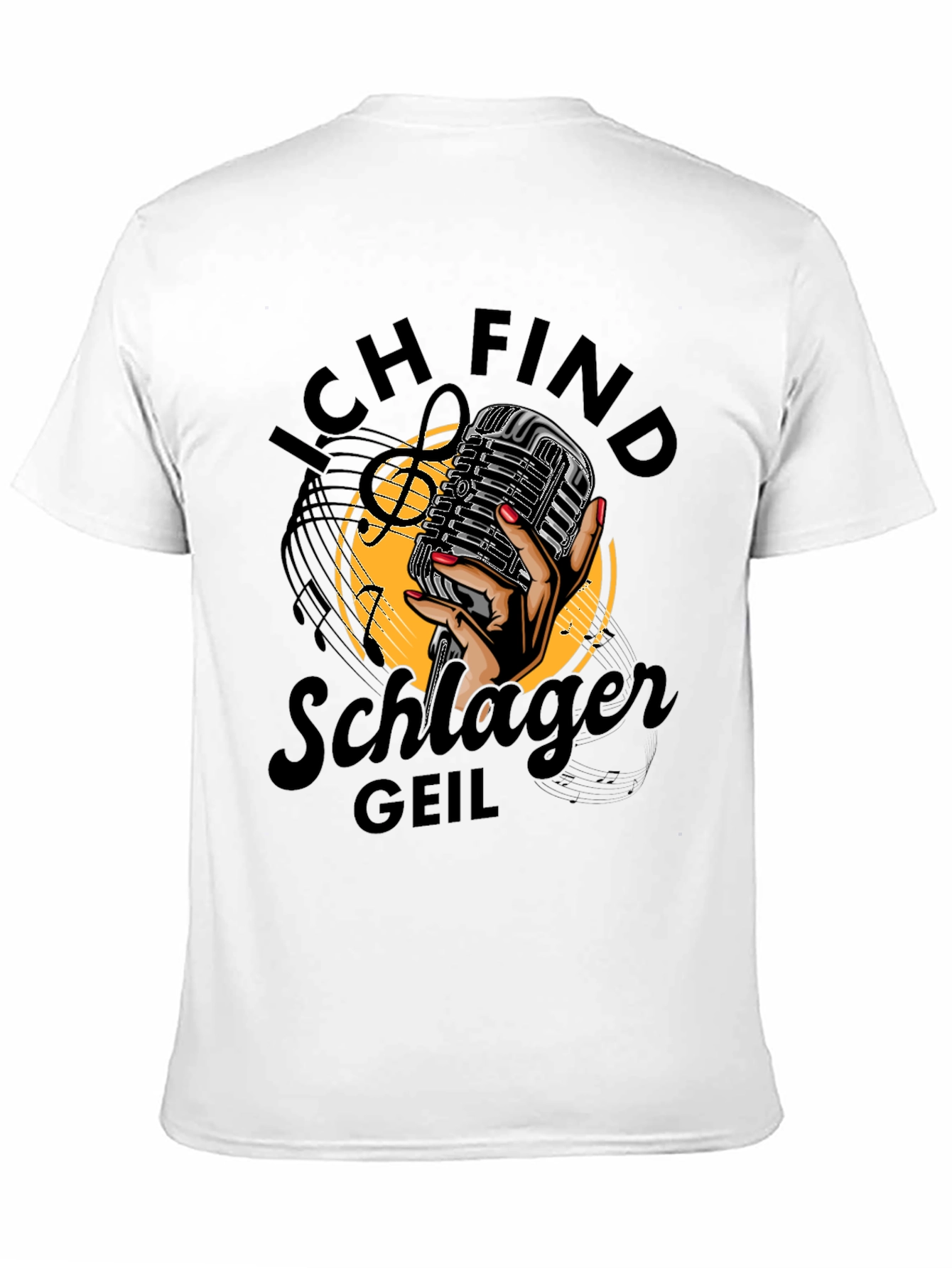 Ich Find Schlager Geil Graphic T-Shirt