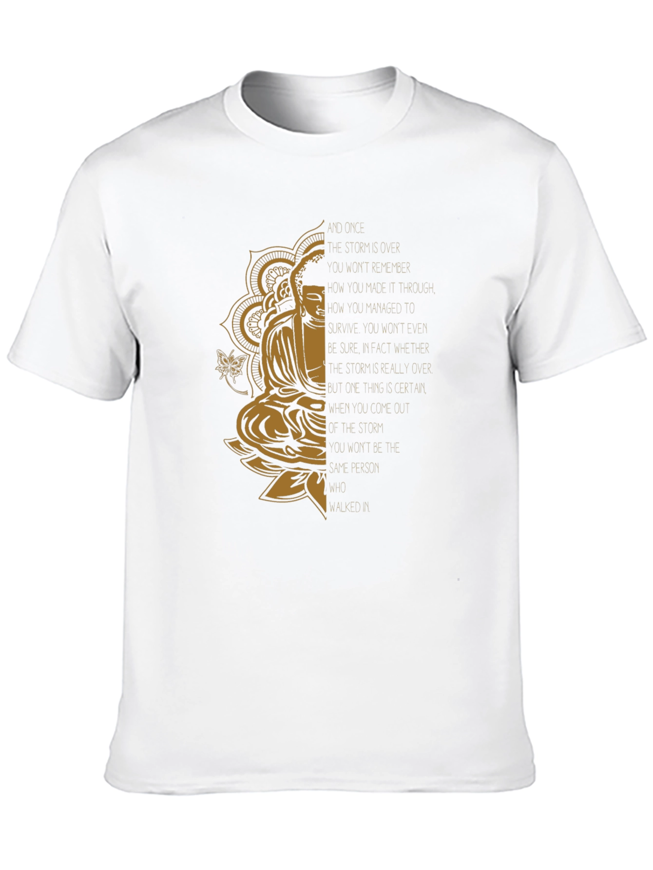 Buddha Wisdom Graphic T-Shirt - Unisex