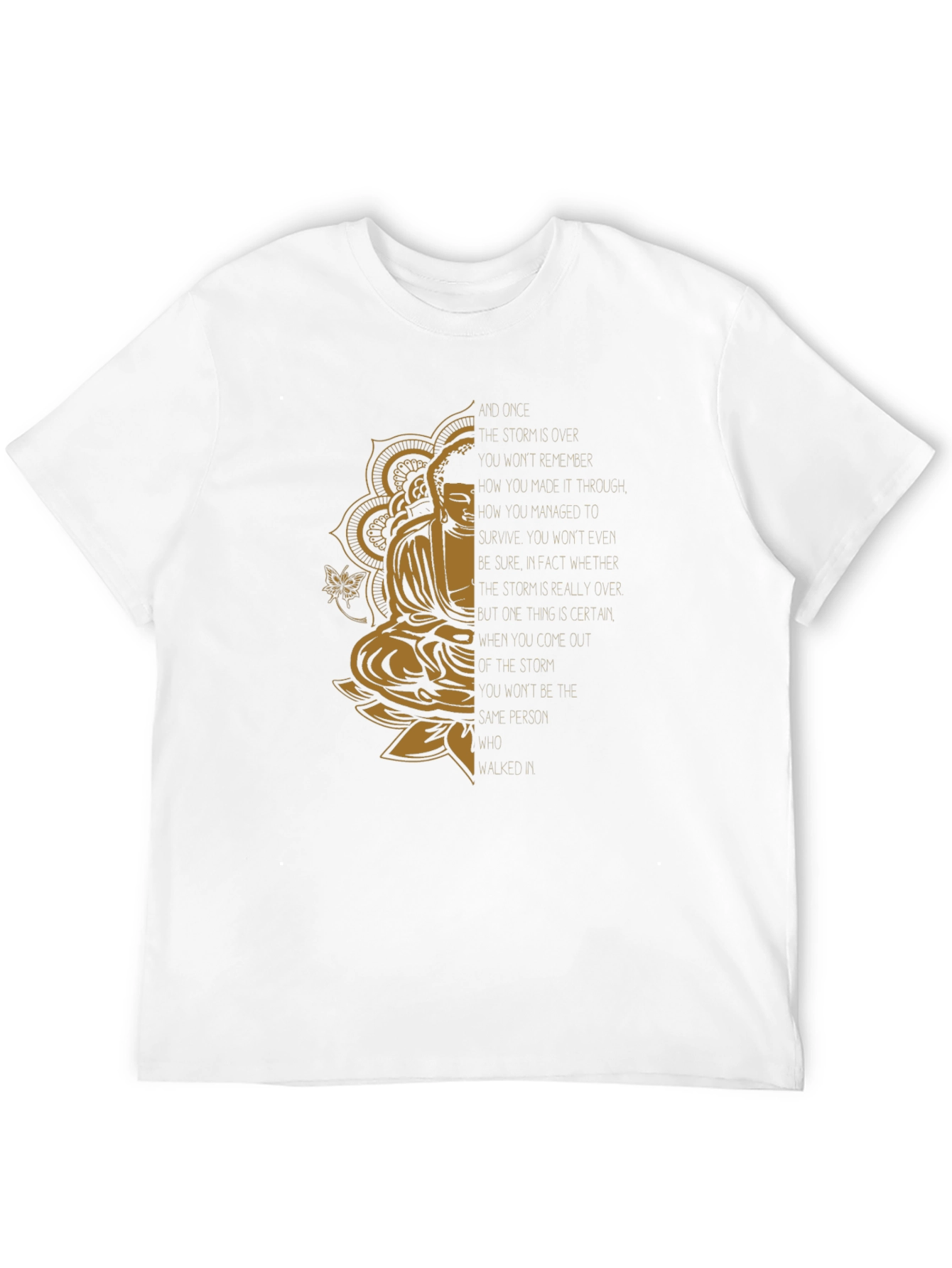 Buddha Wisdom Graphic T-Shirt - Unisex