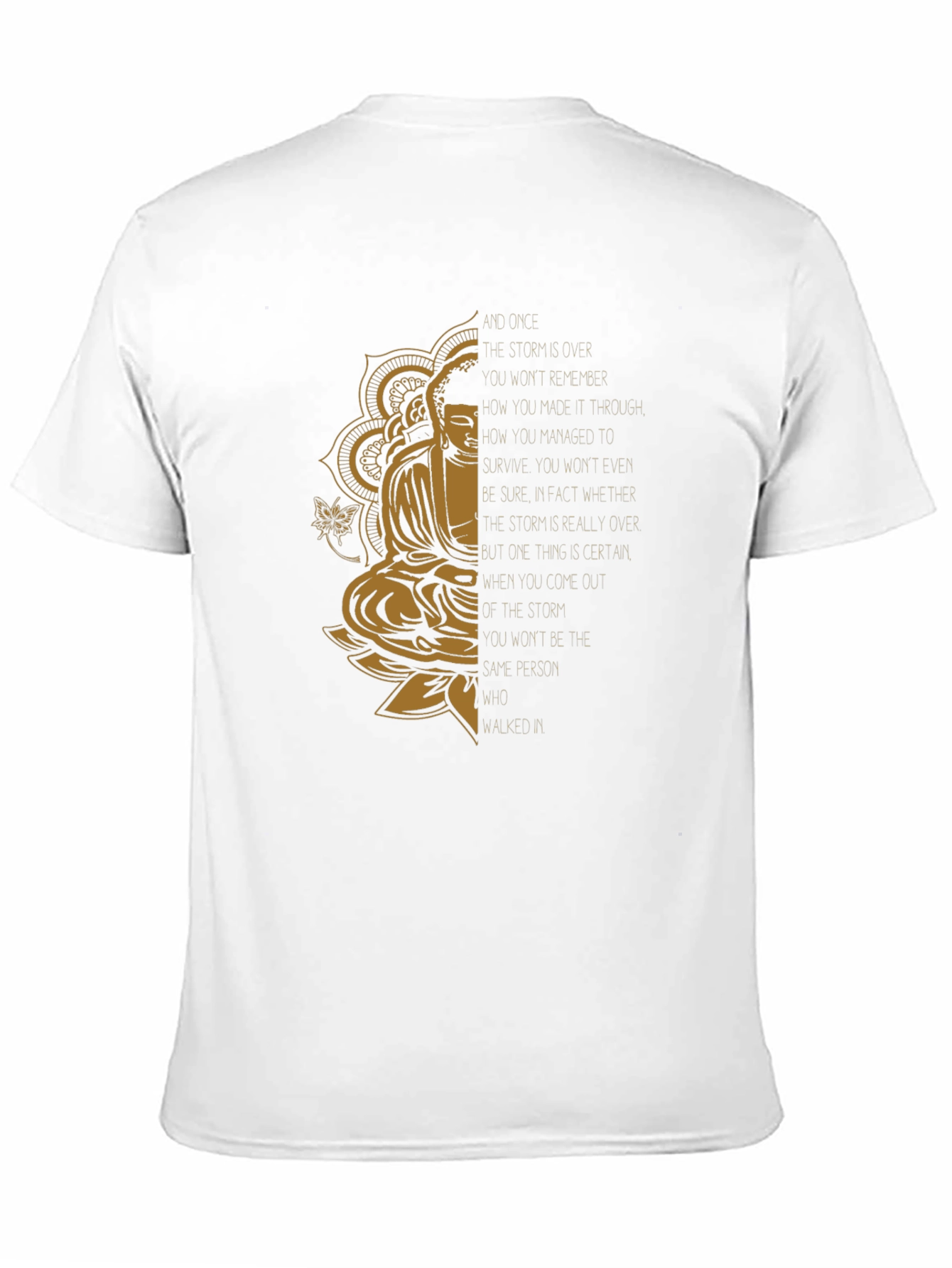 Buddha Wisdom Graphic T-Shirt - Unisex