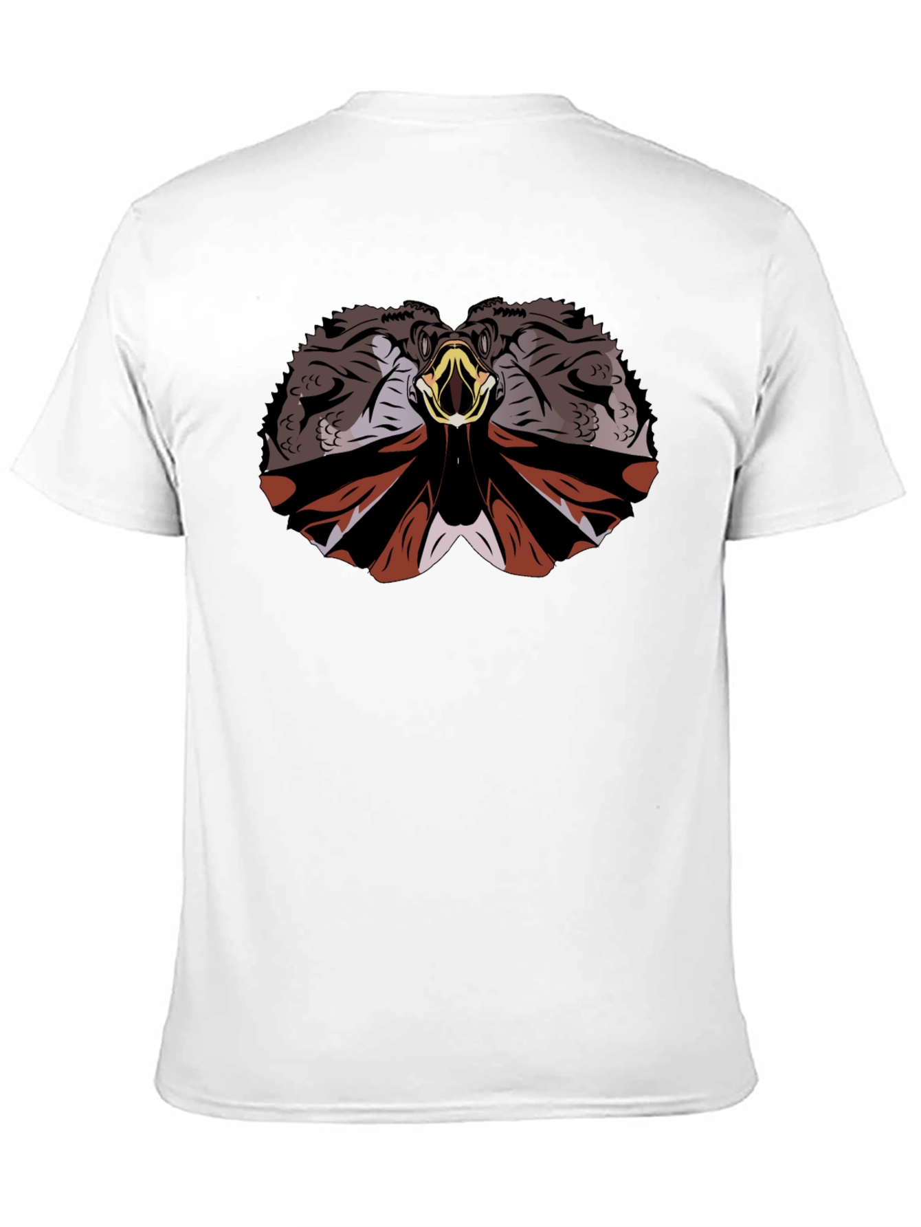Frilled Lizard Graphic T-Shirt - Black