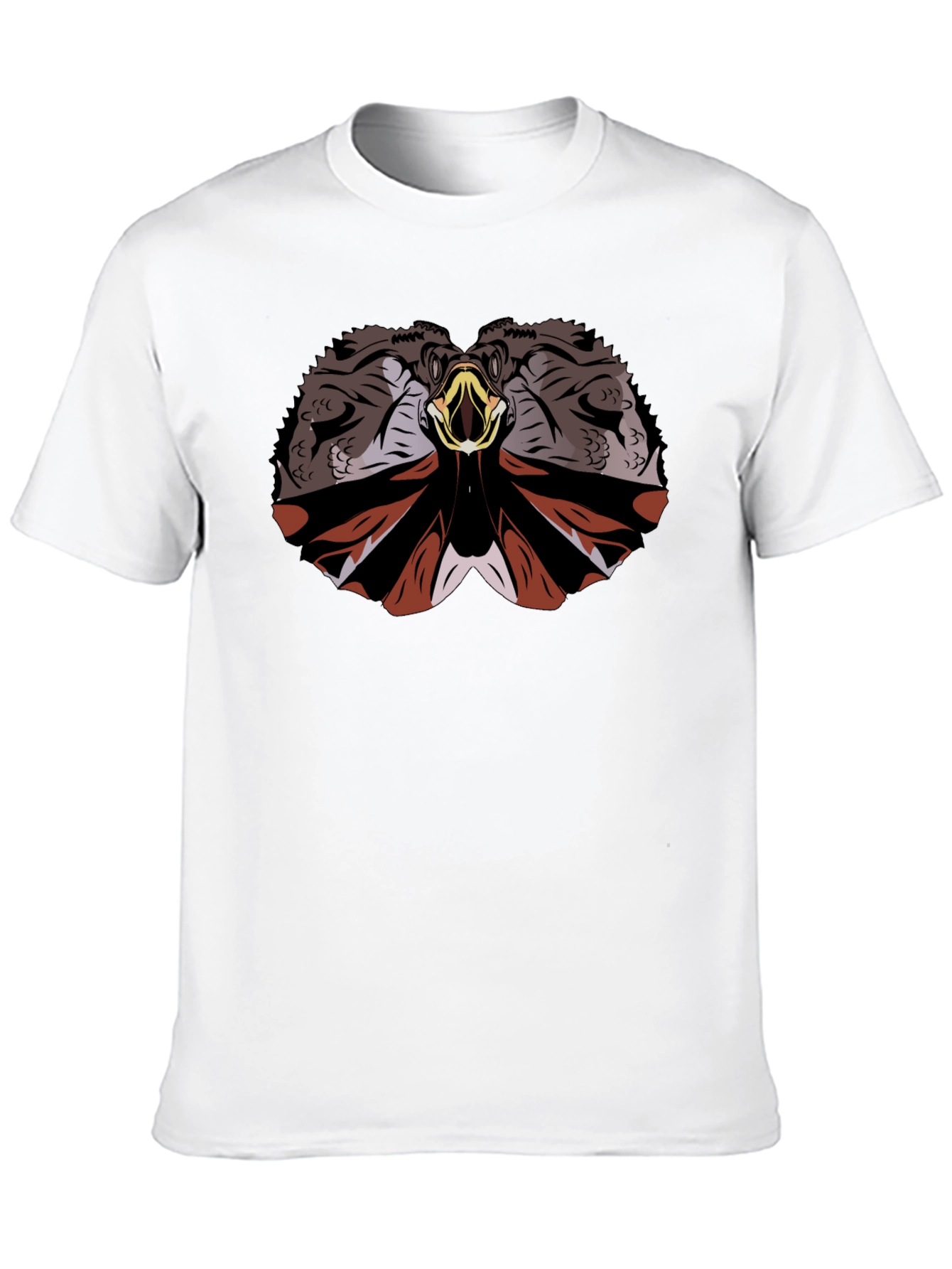 Frilled Lizard Graphic T-Shirt - Black
