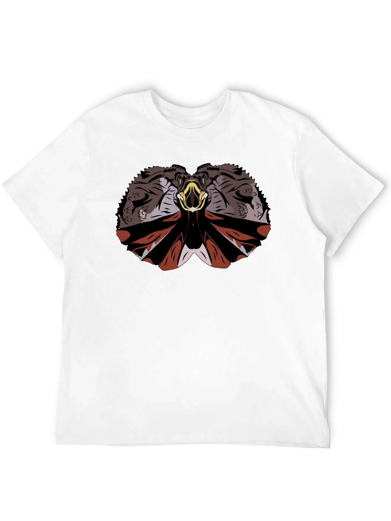 Frilled Lizard Graphic T-Shirt - Black