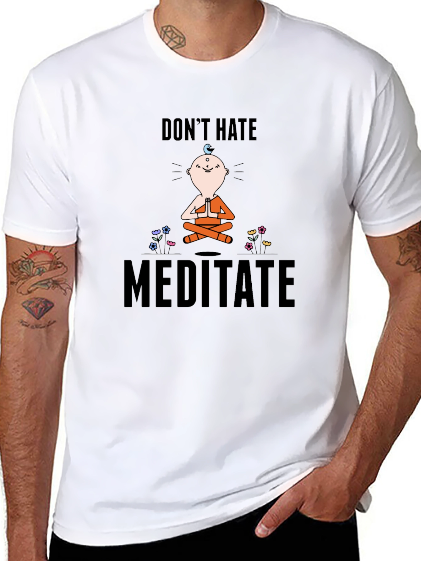 Dont Hate Meditate T-Shirt