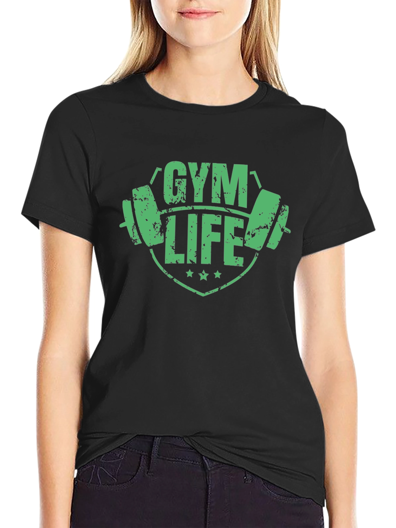 Gym Life Graphic T-Shirt - Fitness Apparel