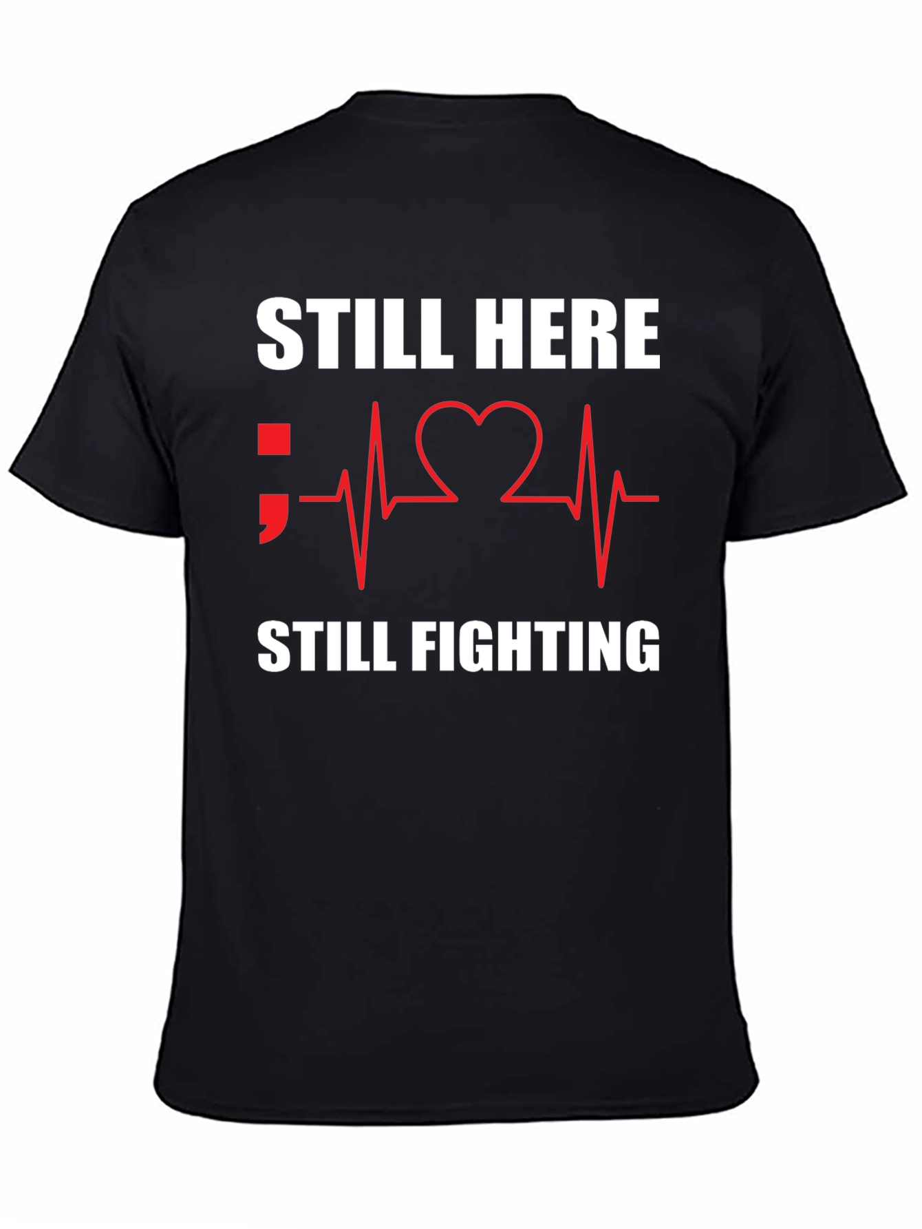 Still Here Still Fighting T-Shirt Black