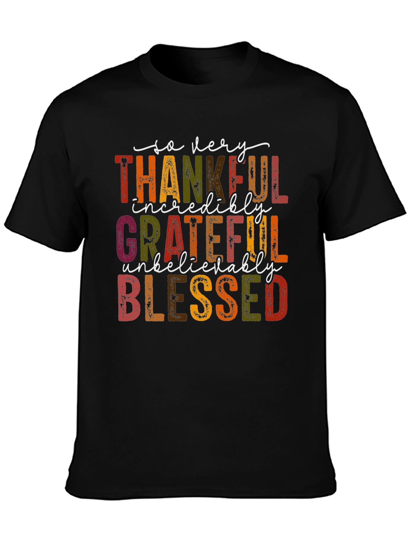 Thankful Grateful Blessed T-Shirt