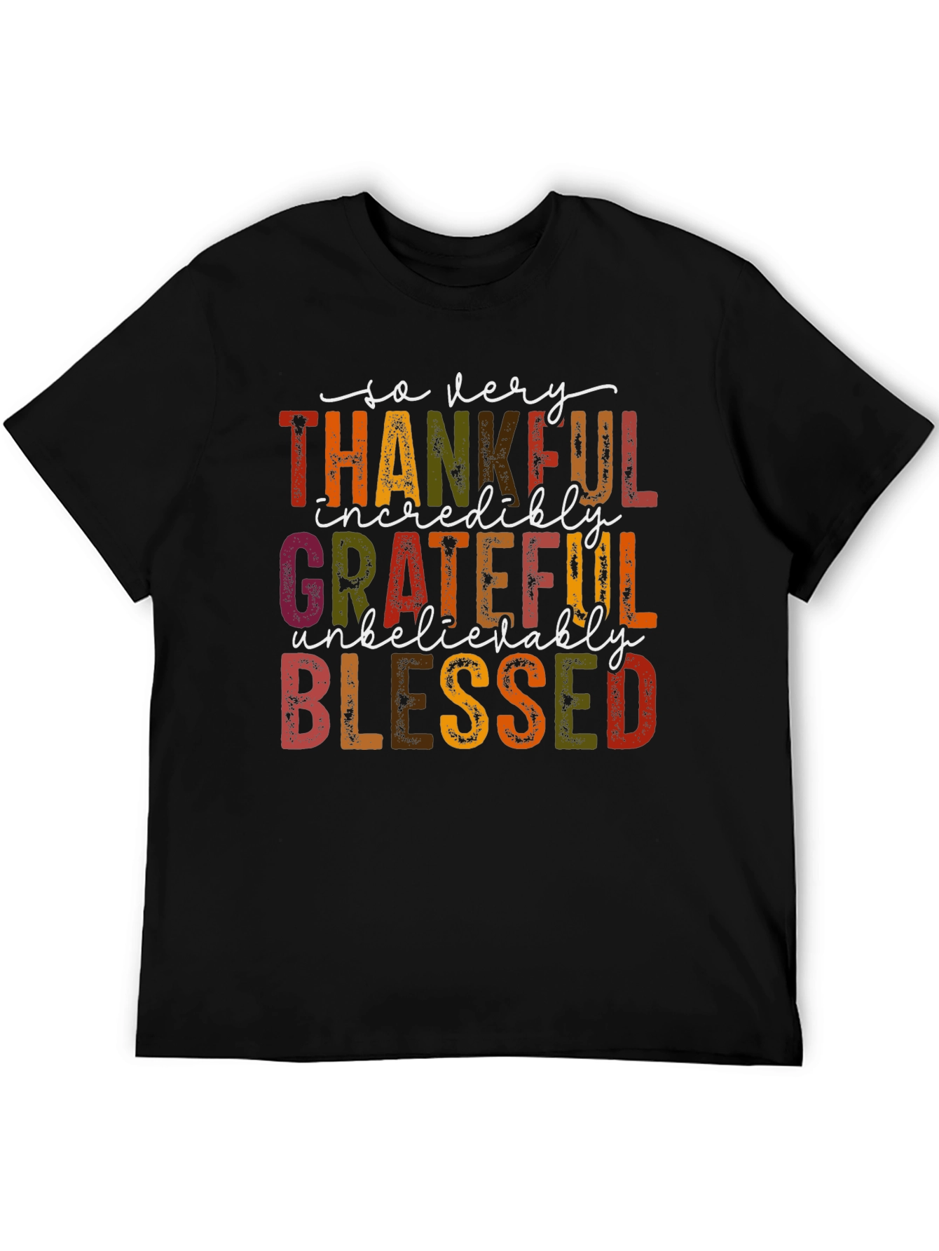 Thankful Grateful Blessed T-Shirt