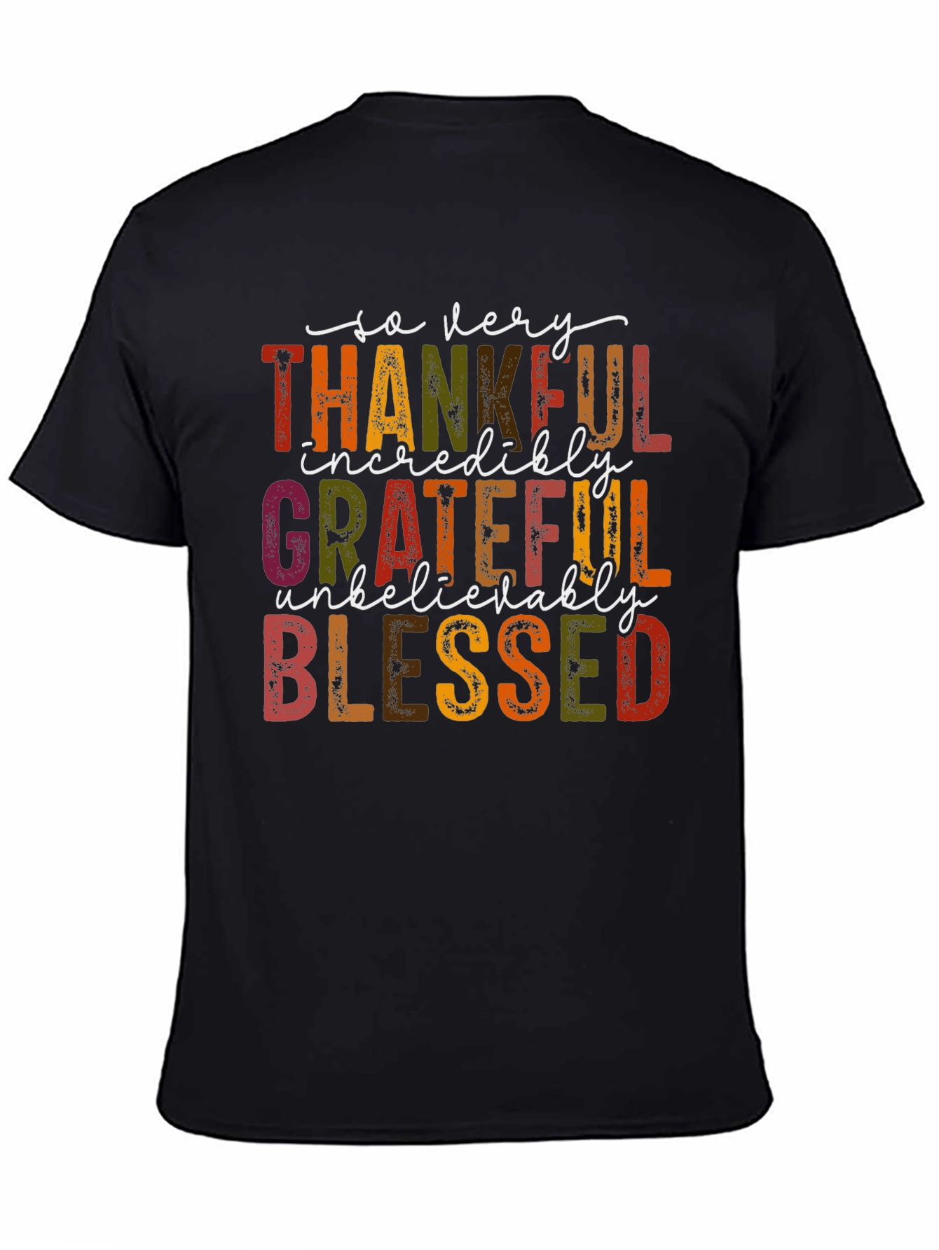 Thankful Grateful Blessed T-Shirt