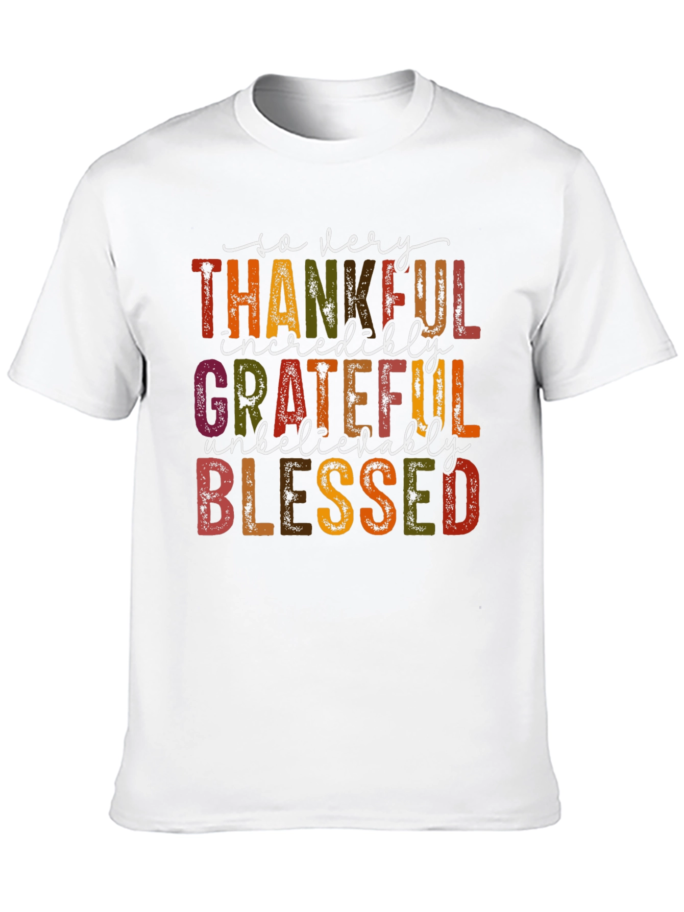 Thankful Grateful Blessed T-Shirt