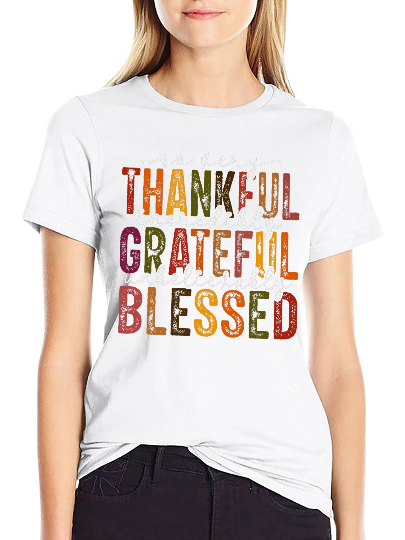 Thankful Grateful Blessed T-Shirt