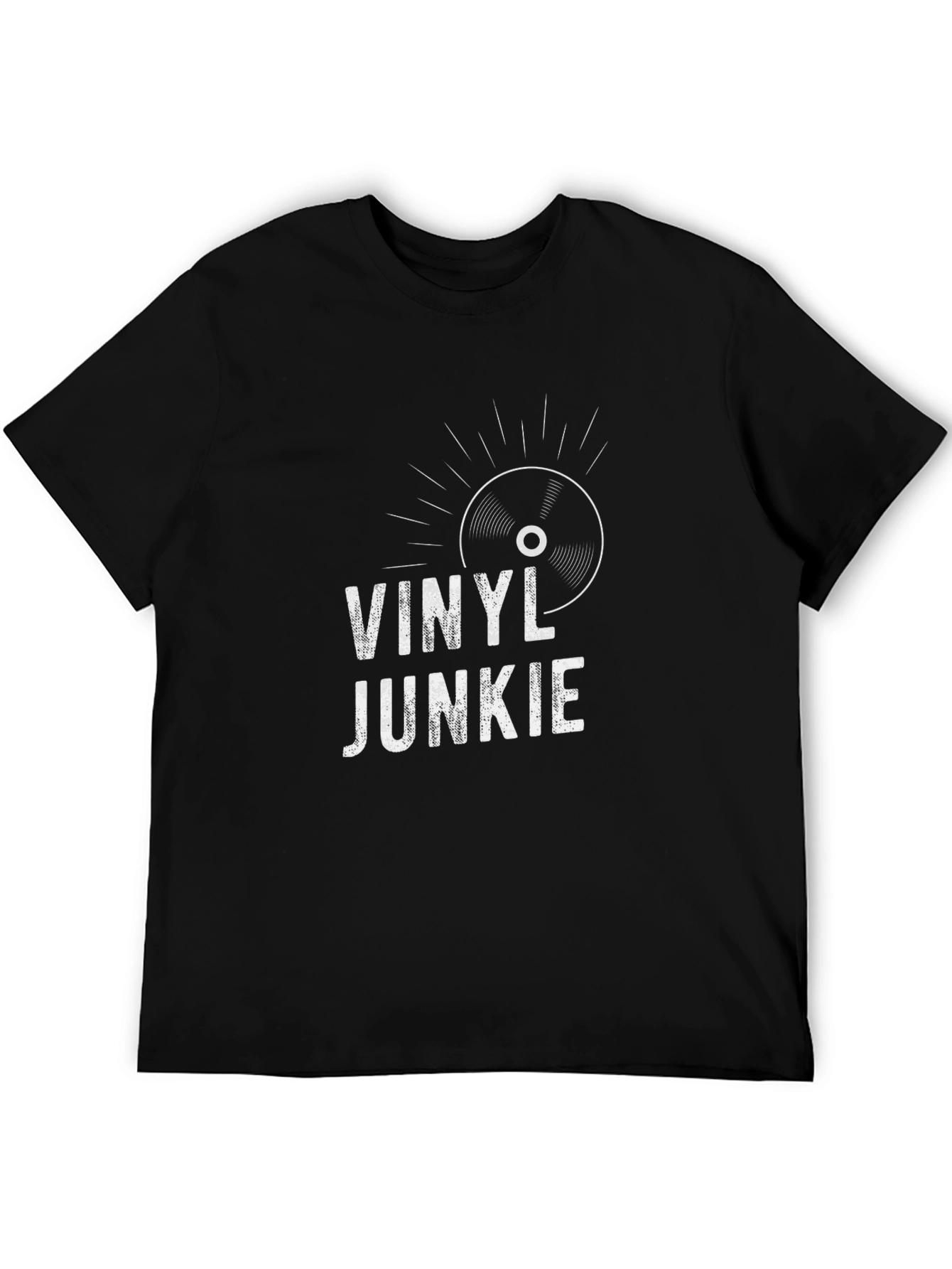 Vinyl Junkie Graphic T-Shirt
