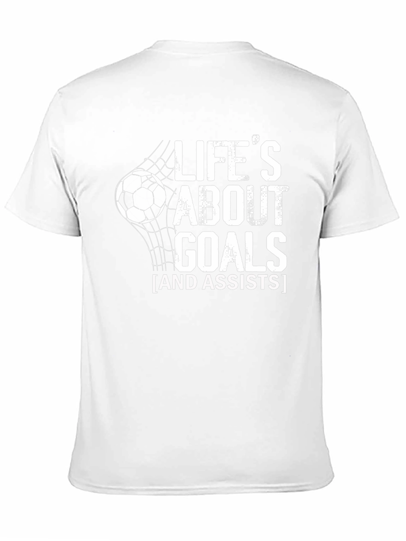 Lifes About Goals Soccer T-Shirt