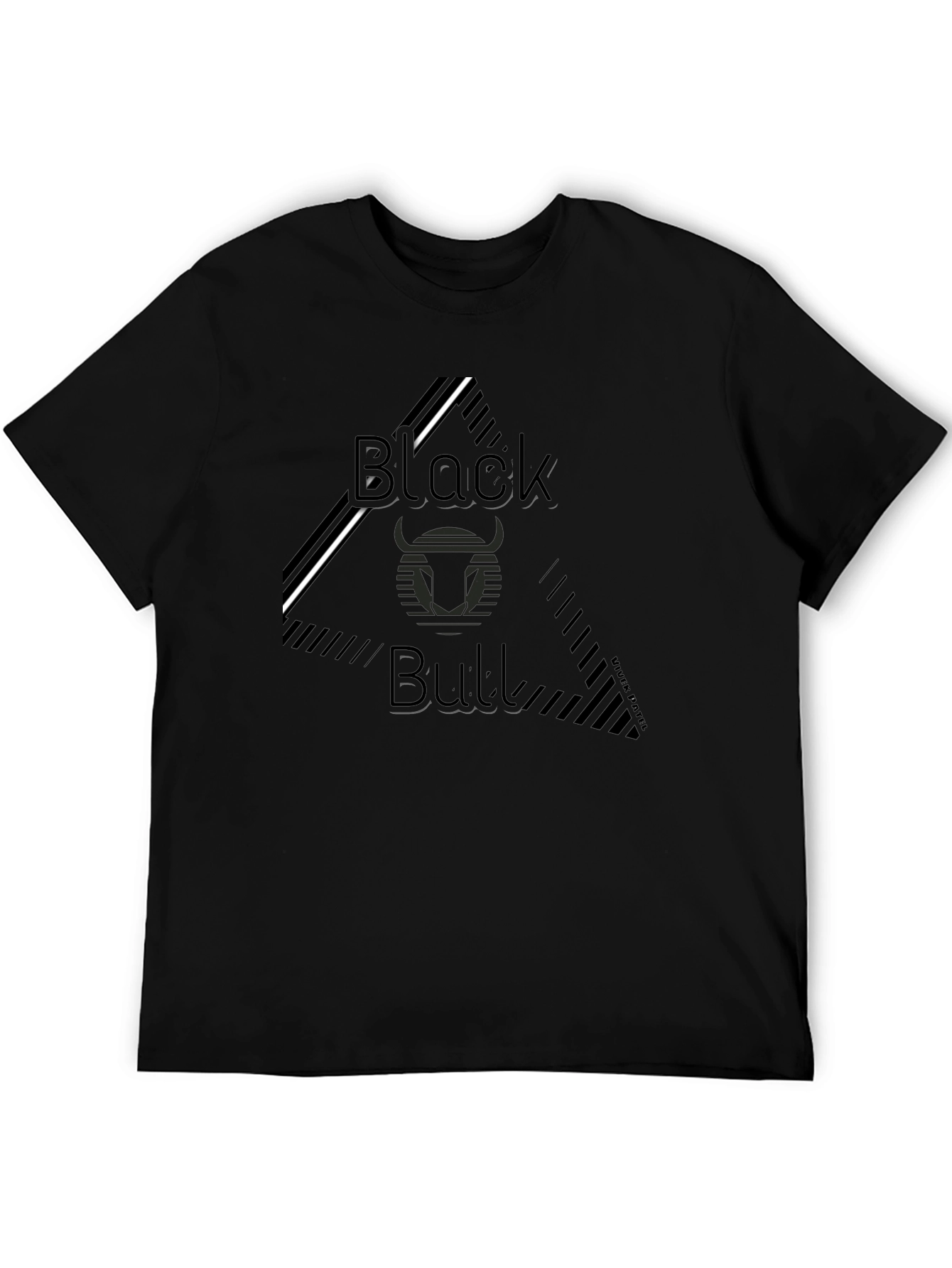 Black Bull Graphic Tee - Modern Streetwear
