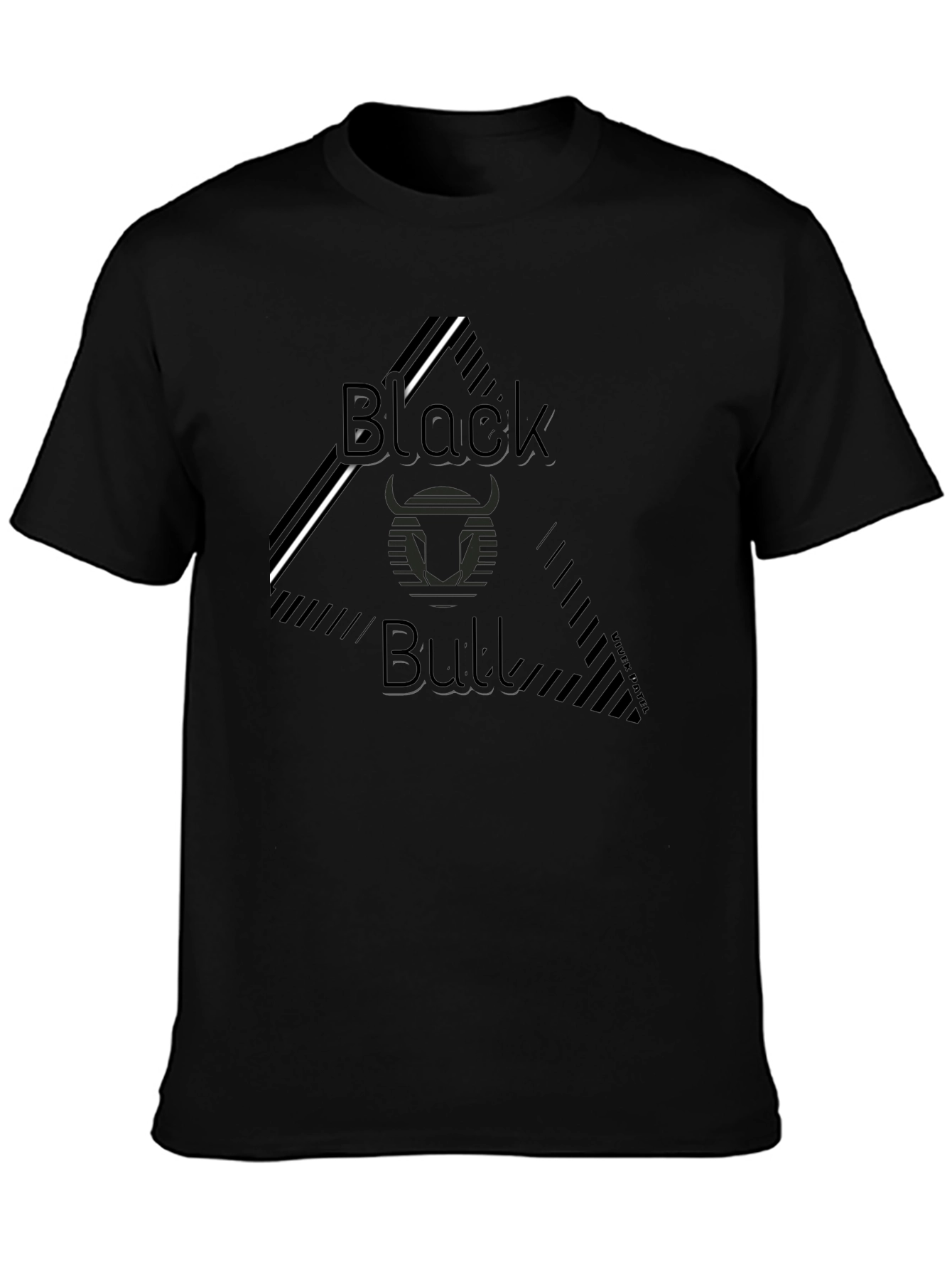 Black Bull Graphic Tee - Modern Streetwear