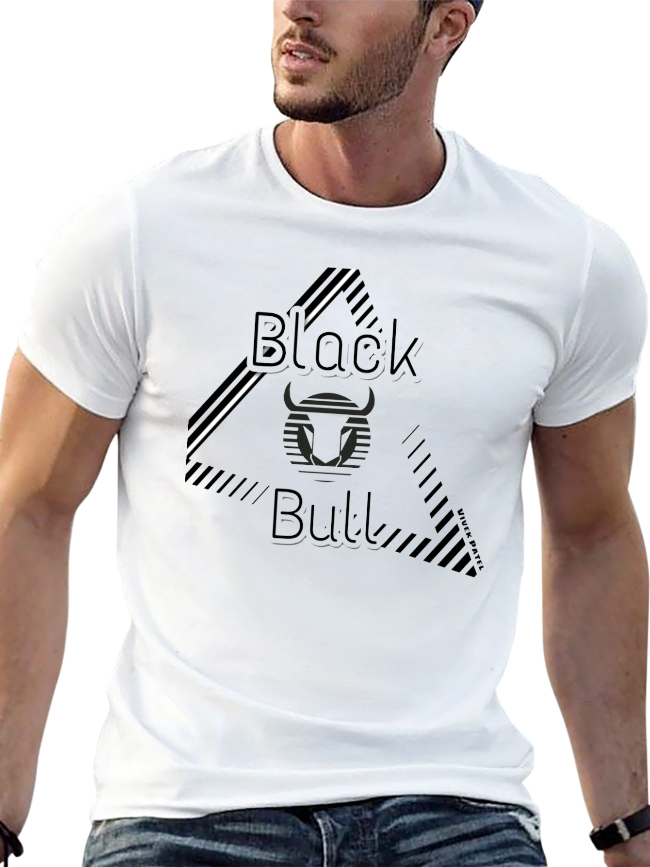 Black Bull Graphic Tee - Modern Streetwear