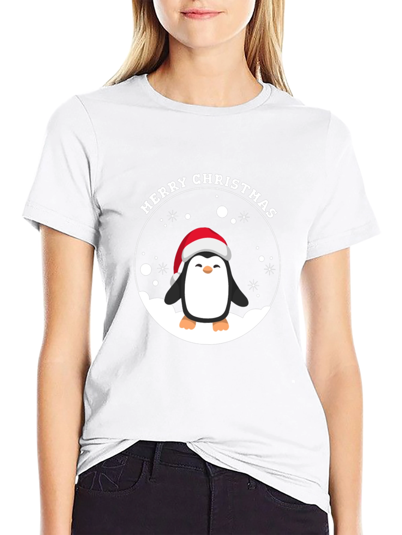 Merry Christmas Penguin T-Shirt