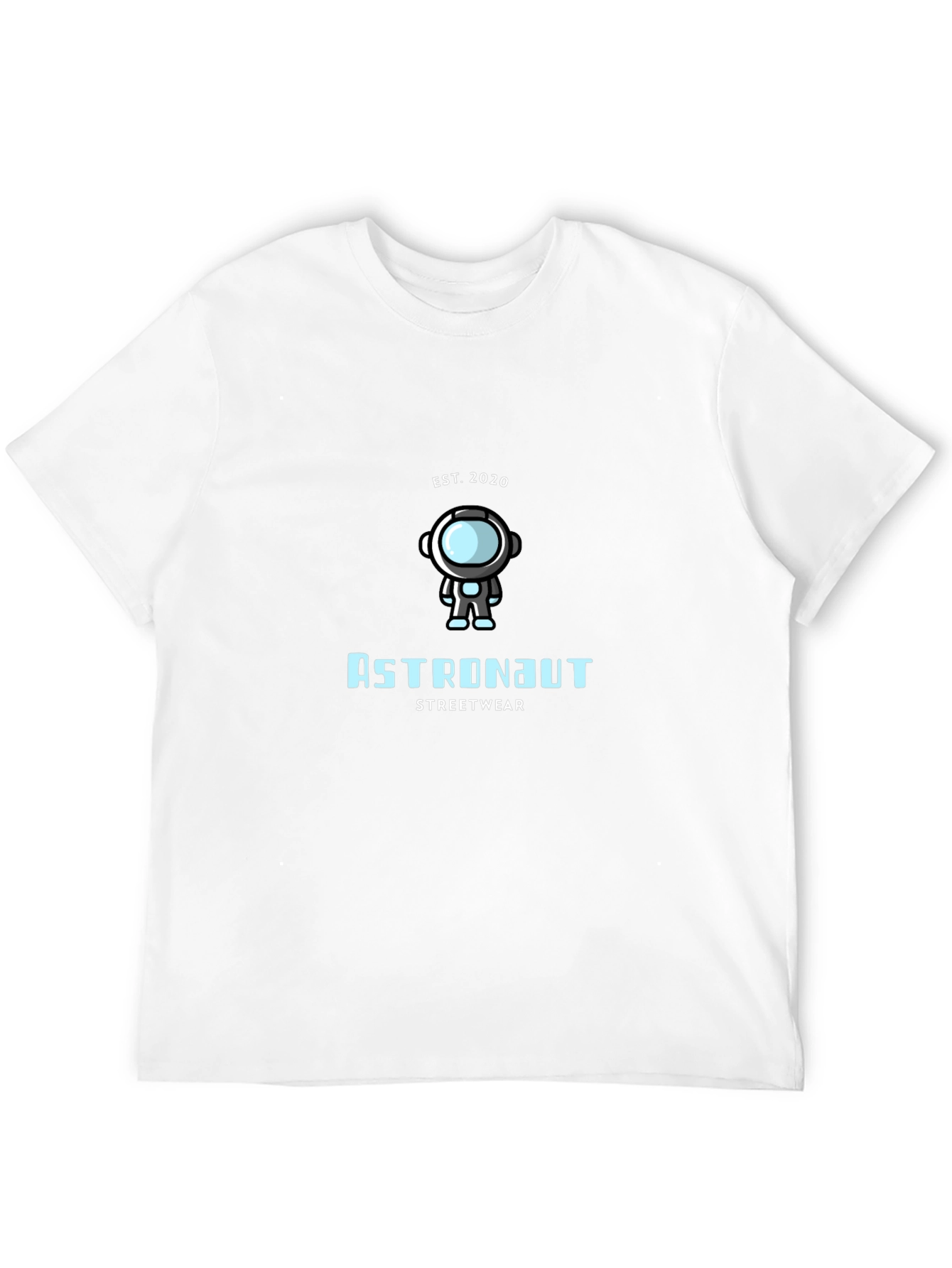 Astronaut Streetwear T-Shirt - Black