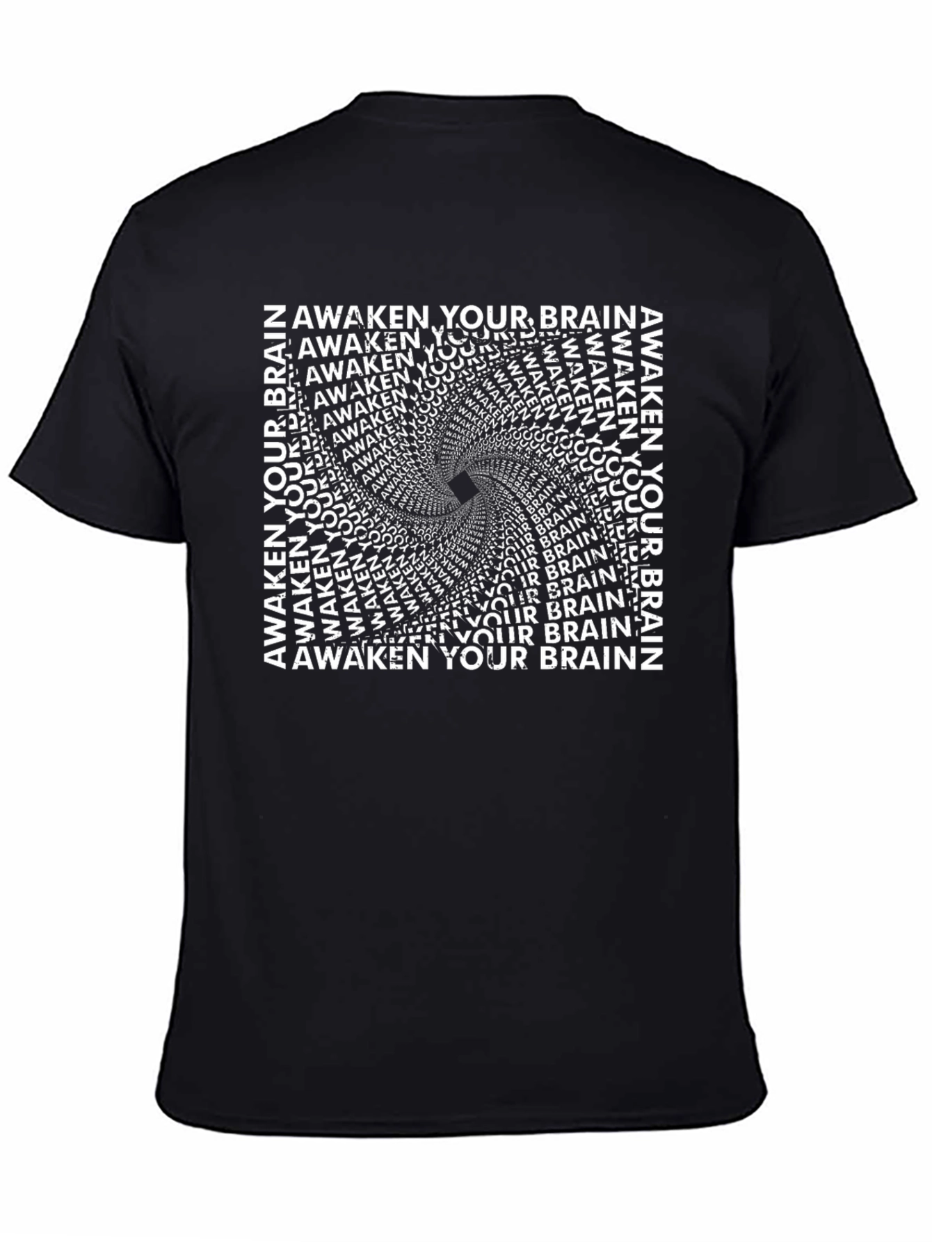 Awaken Your Brain Graphic Tee - Black