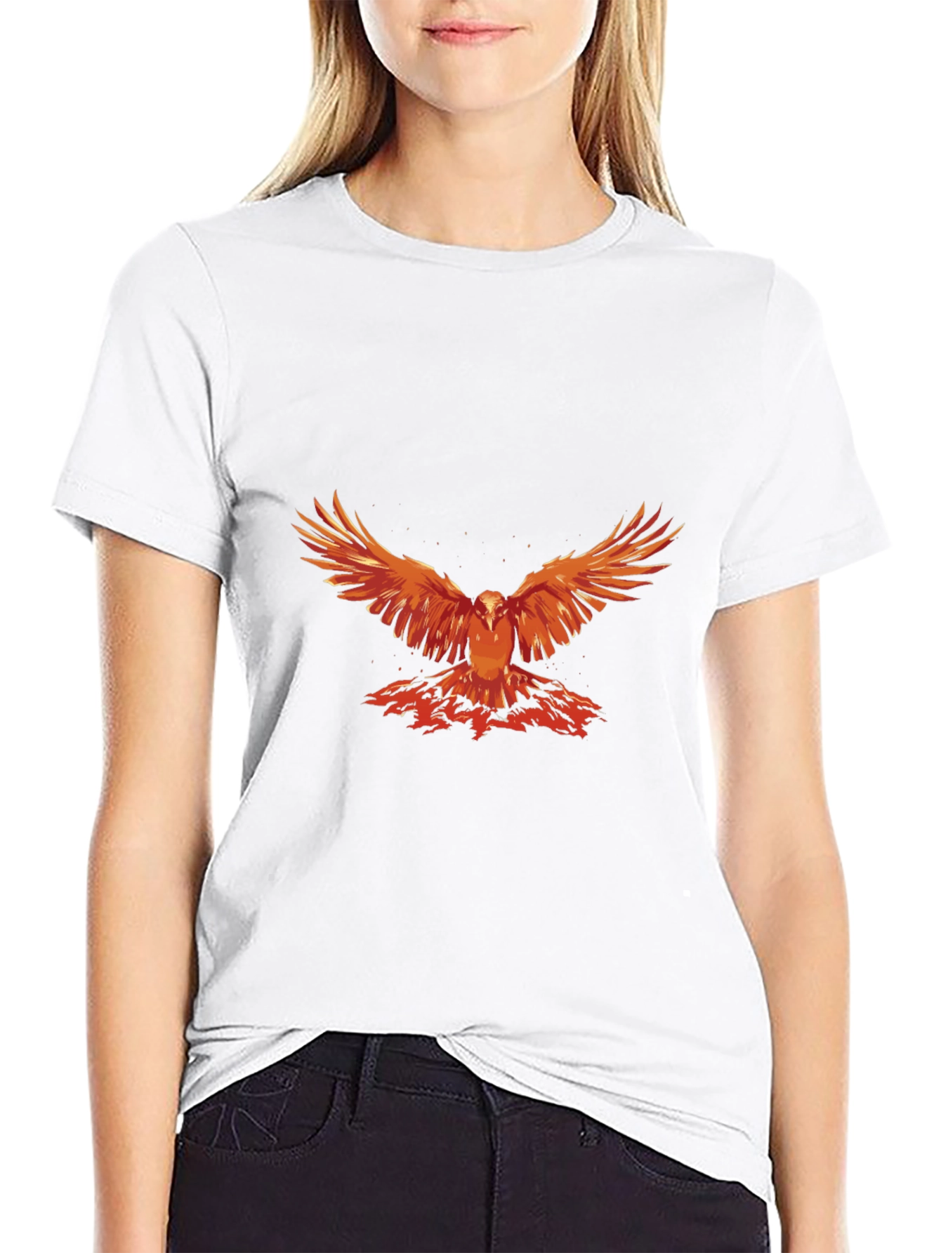 Phoenix Graphic Tee - Mens Black T-Shirt