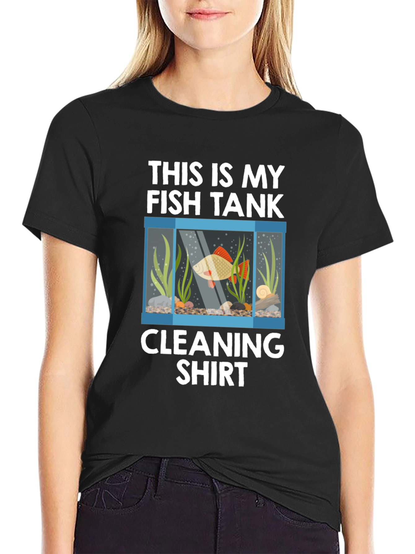 Fish Tank Cleaning T-Shirt