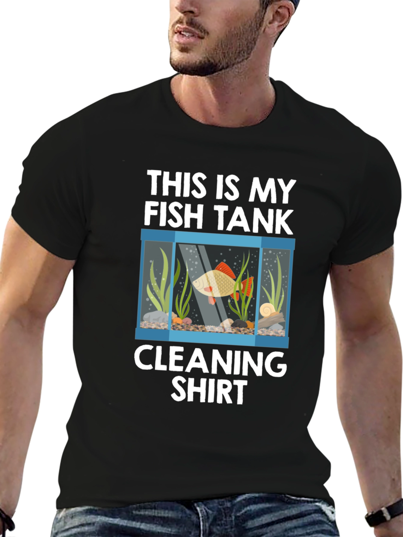 Fish Tank Cleaning T-Shirt